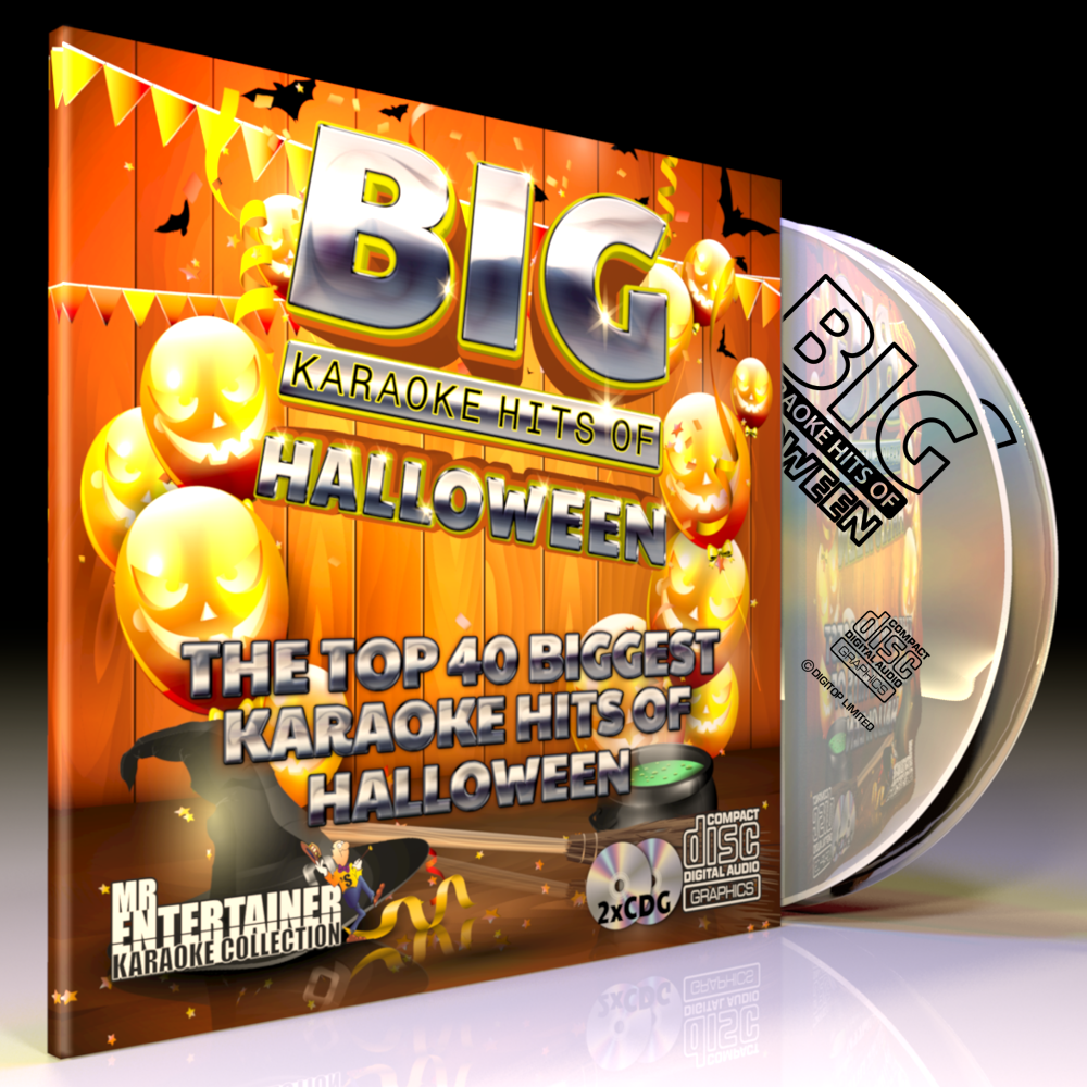 Mr Entertainer Big Karaoke Hits of Halloween - Best Halloween Party Songs for Karaoke Nights, Family Gatherings & Spooky Celebrations