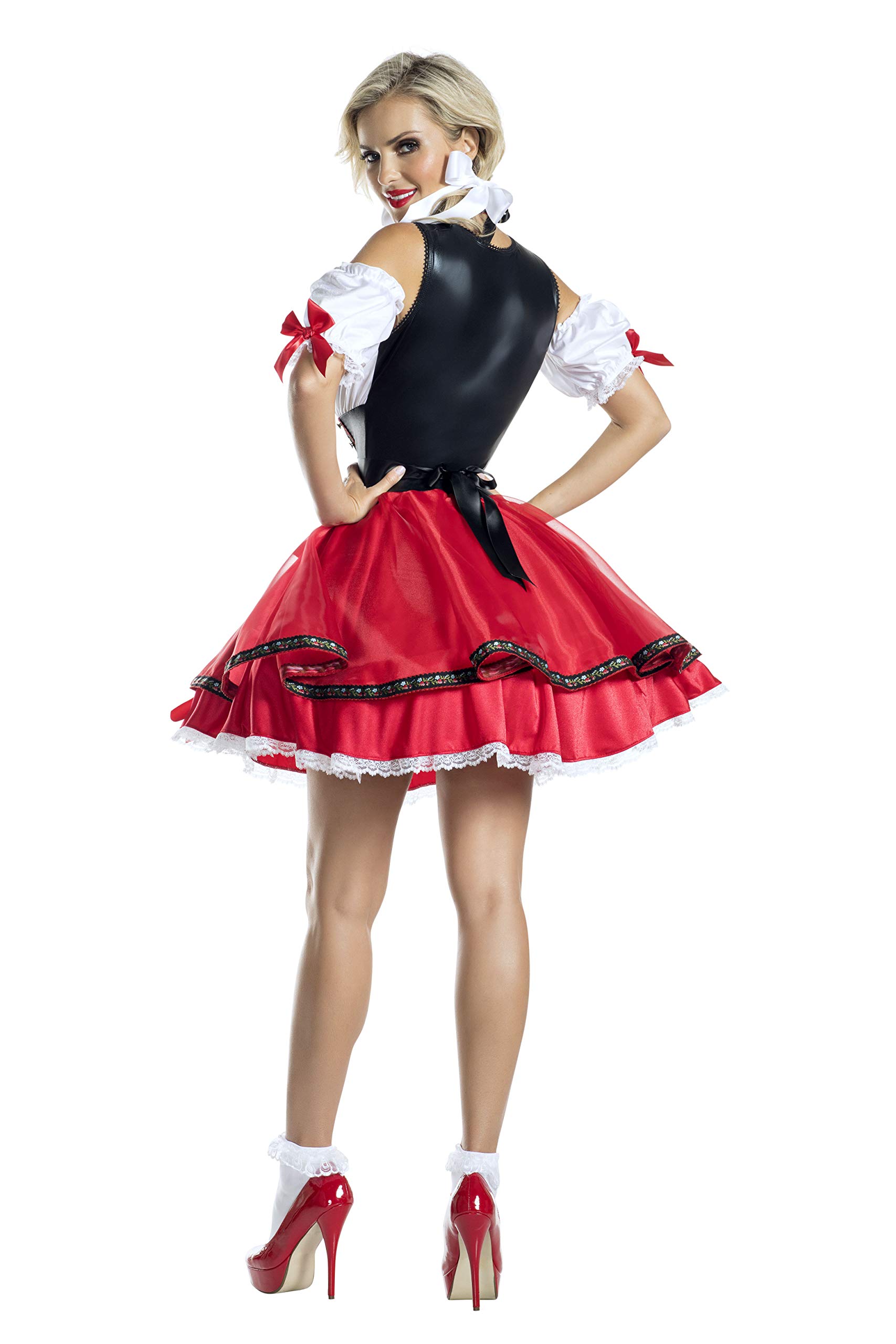 Party King Women's Oktoberfest Costume - Sexy German Beer Festival Outfit for Halloween & Cosplay