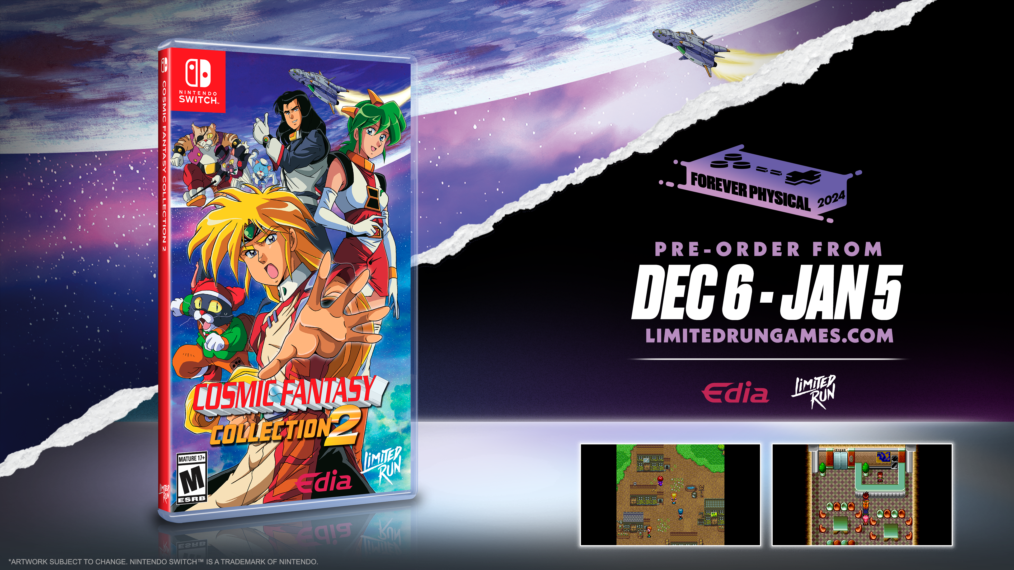 Switch Limited Run #268: Cosmic Fantasy Collection 2 - Retro JRPG Game Bundle for Nintendo Switch | Perfect for Classic RPG Fans & Collectors | Great for Gaming Nights & Nostalgic Adventures