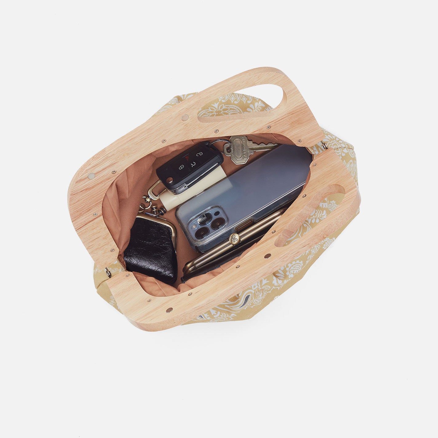 Dakota Print Clutch In Canvas Sunset Bandana - Stylish Women's Crossbody Bag for Casual Outings, Travel & Everyday Use