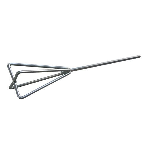 Kraft Tool DC721 Professional Triangle Paint Mixer - Heavy Duty Mixing Paddle for Paint, Epoxy, Resin & Drywall Mud - Perfect for Contractors, DIY Projects & Home Renovations