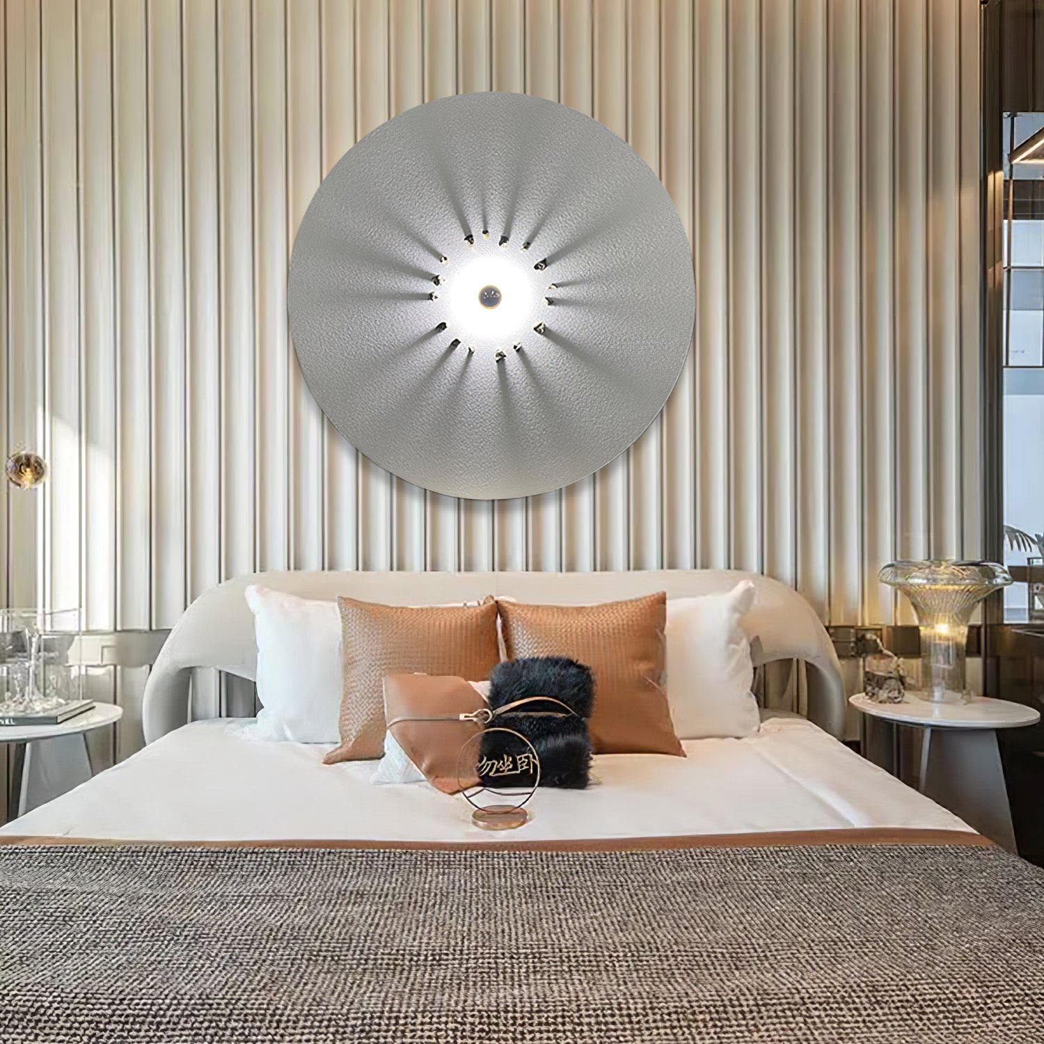 Black Hole Wall Lamp - Modern Space-Themed LED Night Light for Bedroom, Living Room & Office Decor