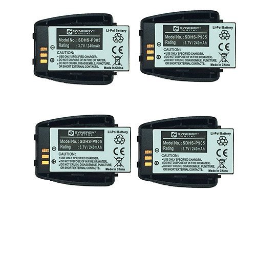 AT&T TL7912 Cordless Phone Combo Pack with 4 SDHS-P905 Batteries - Perfect for Home & Office Communication