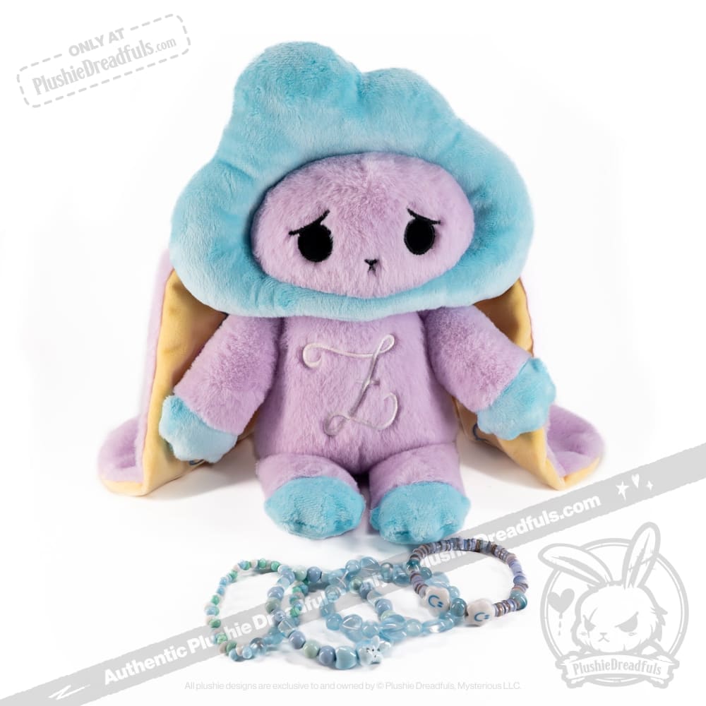 Plushie Dreadfuls Overthinking Stacking Friendship Bracelet - Cute Adjustable Beaded Bracelets for Women & Teens - Perfect for Best Friend Gifts, Anxiety Relief & Everyday Wear