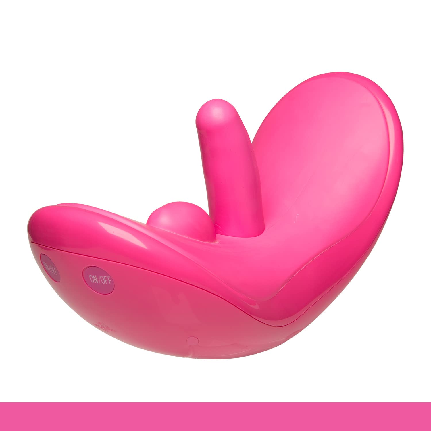DOC JOHNSON iRide Dual Zone Vibrating Massager for Women - Pink Adult Toy for G-Spot & Clitoral Stimulation - Perfect for Solo Play & Couples Intimacy
