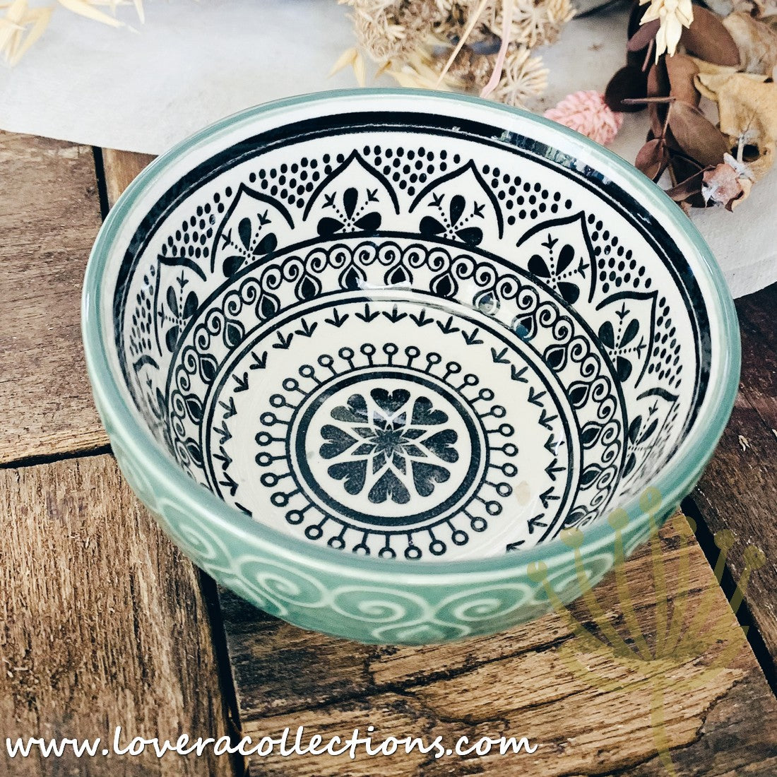 Bohemian Embossed Dinnerware Set - 50% Off + Buy 1 Get 1 Free - Perfect for Boho Chic Dining, Wedding Registry & Home Decor