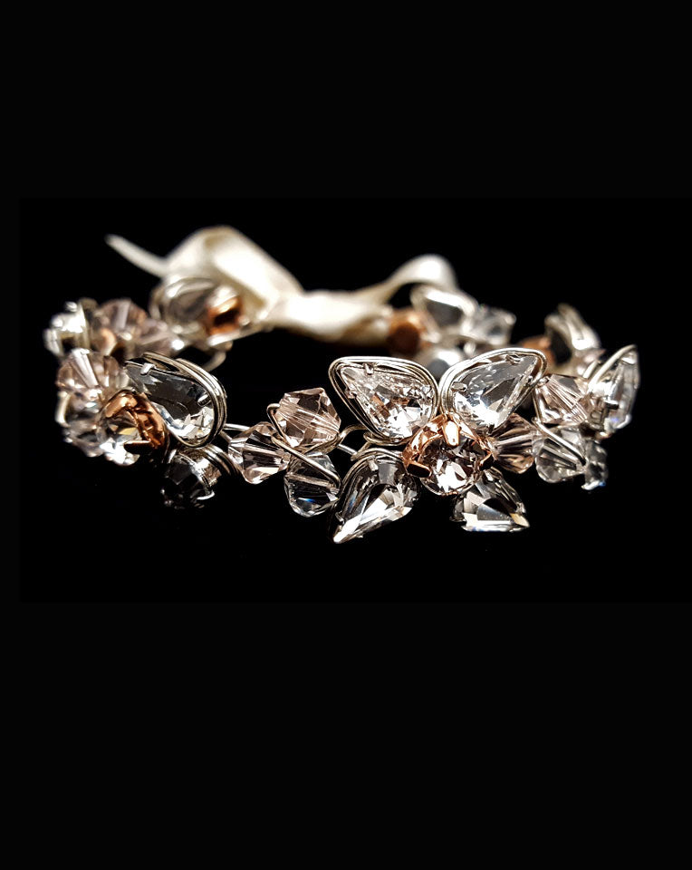 Elegant Kezani Bella Crystal Wedding Cufflinks – Perfect for Bridal Groomsmen, Formal Events & Special Occasions