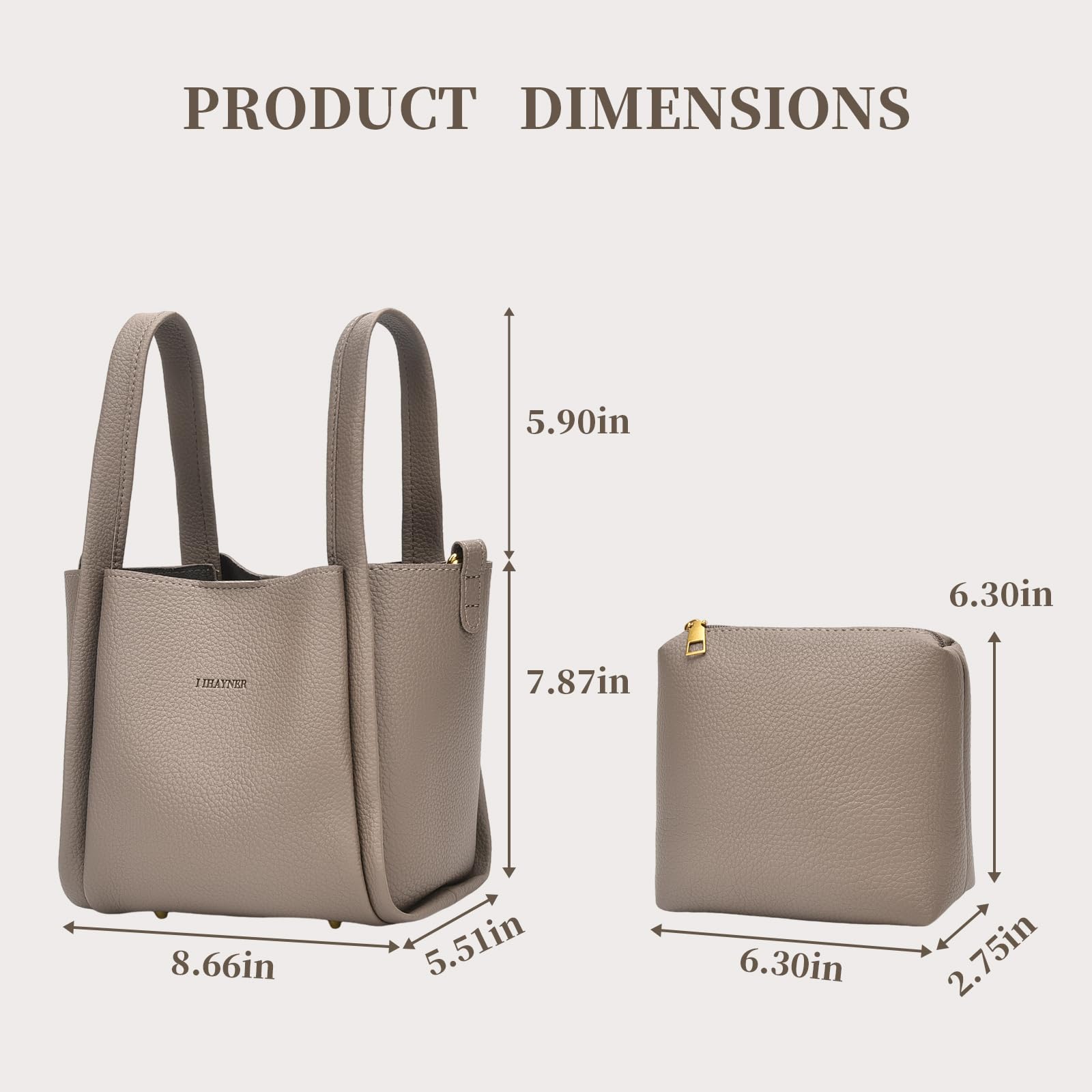 Stylish Vegan Leather Bucket Bag for Women - Adjustable Crossbody Shoulder Purse with Top Handle | Perfect for Work, Travel & Everyday Use