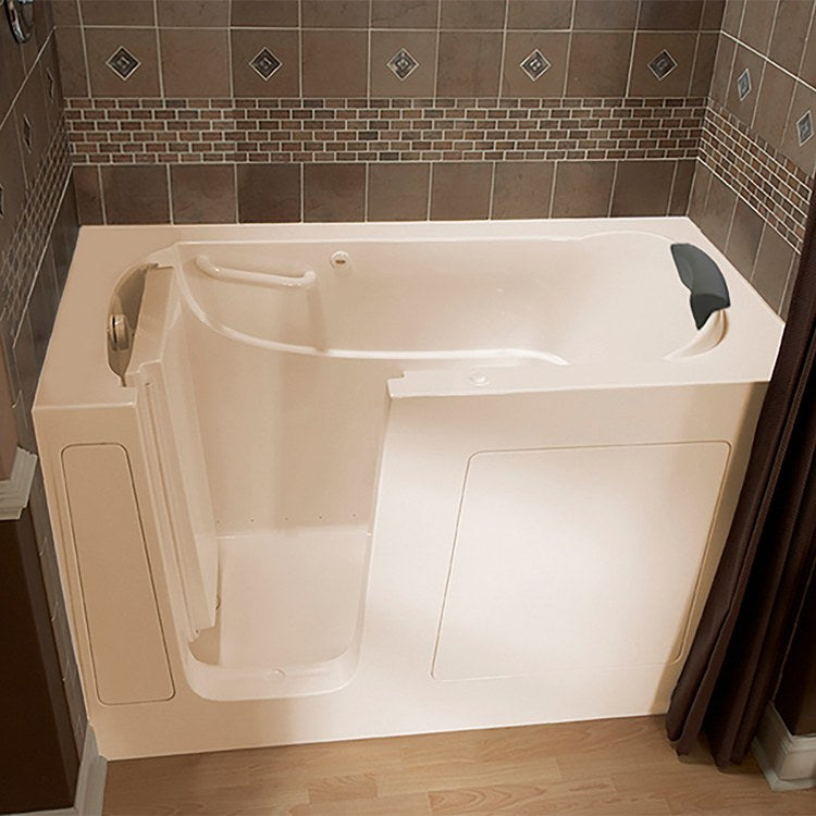 30W x 60L 3060 Series Gelcoat Walk-In Air Spa Bathtub with Left Hand Drain - Perfect for Home Relaxation & Hydrotherapy