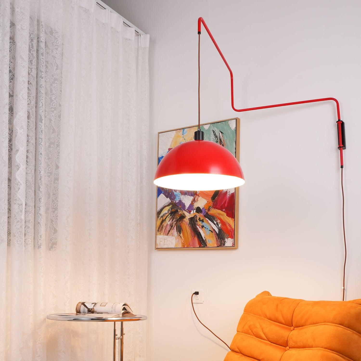 Elio Plug In Wall Lamp - Modern LED Night Light for Bedroom, Nursery, Hallway - Energy Efficient & Dimmable Ambient Lighting