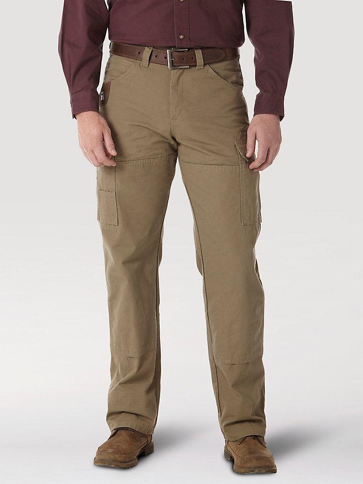 Ripstop Ranger Cargo Pants for Men - Durable Tactical Hiking Pants in Bark Brown - Perfect for Outdoor Adventures, Camping & Hiking