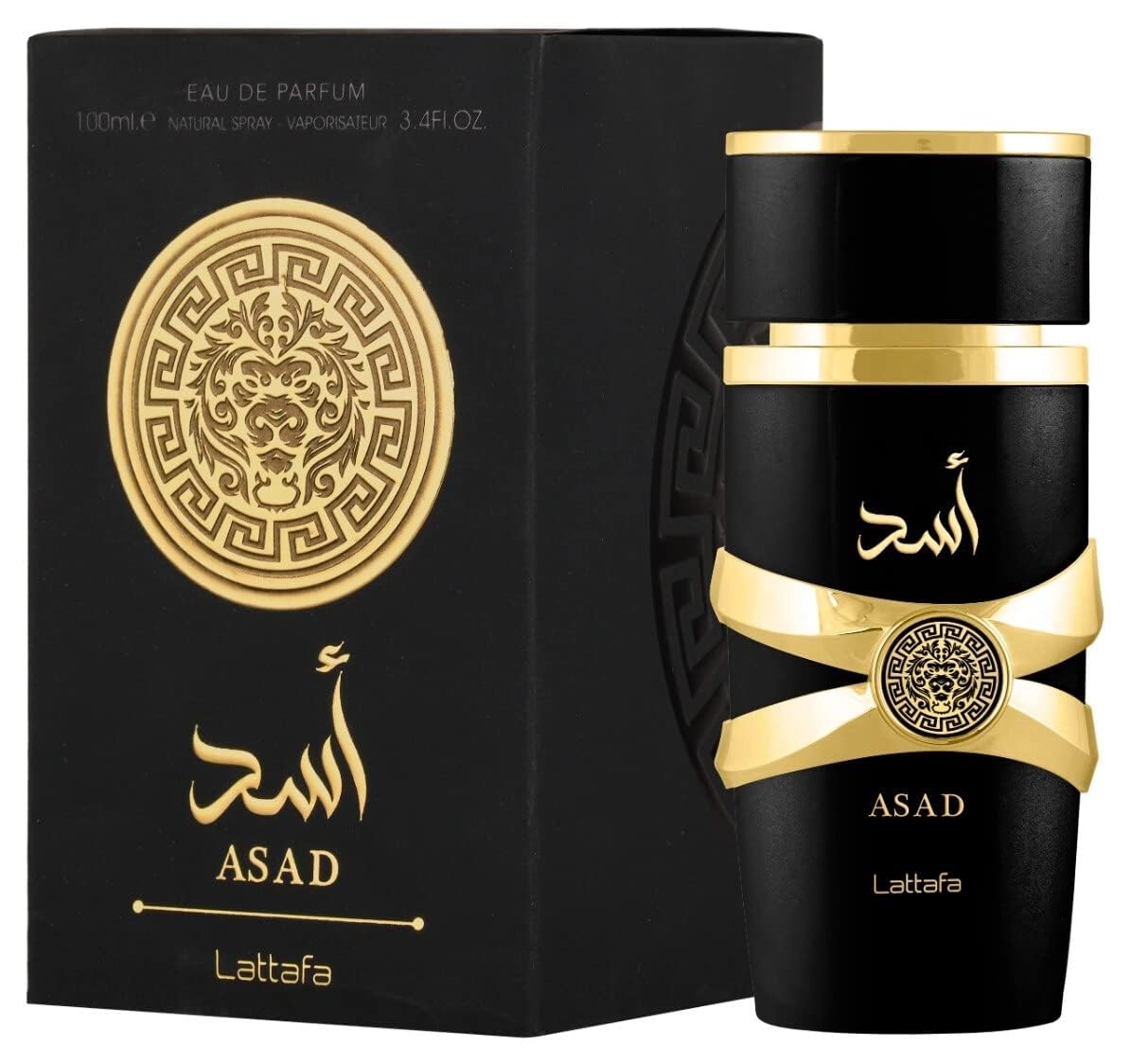 Premium Unisex Eau de Parfum Spray - Asad Fragrance for Men & Women, 3.4 oz Long-Lasting Luxury Cologne - Perfect for Date Night, Office & Special Occasions