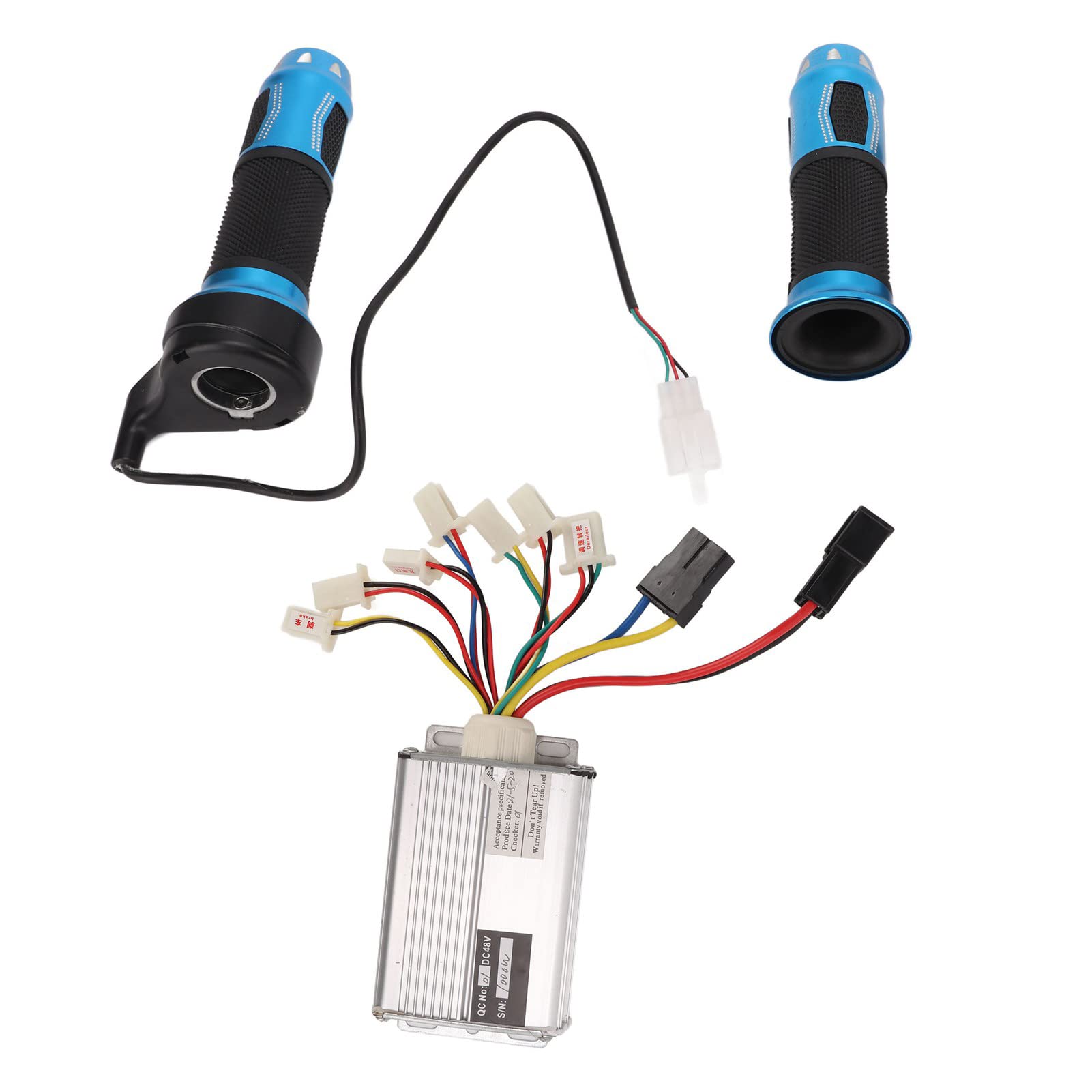48V 1000W Brushed/Brushless Motor Speed Controller with Waterproof Throttle Twist Grip - Compatible with Electric Scooters, Bikes, E-Bikes & DIY Electric Vehicles - Perfect for Commuting, Off-Road Adventures & Urban Transportation