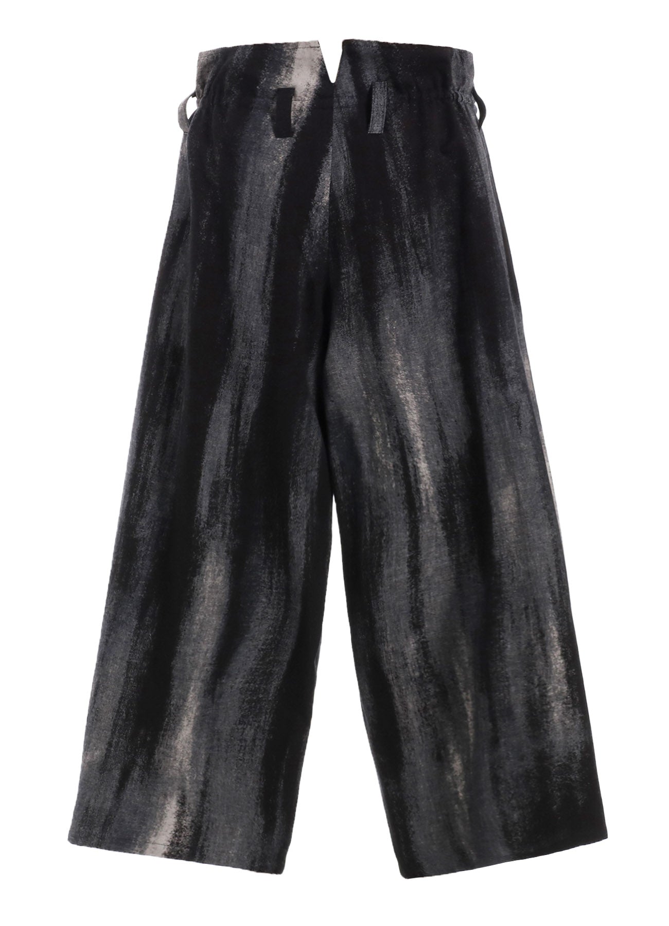 DISCHARGE PT Denim Waist String Tuck Pants - Women's High Waisted Stretch Jeans with Adjustable Drawstring for Casual Wear & Street Style
