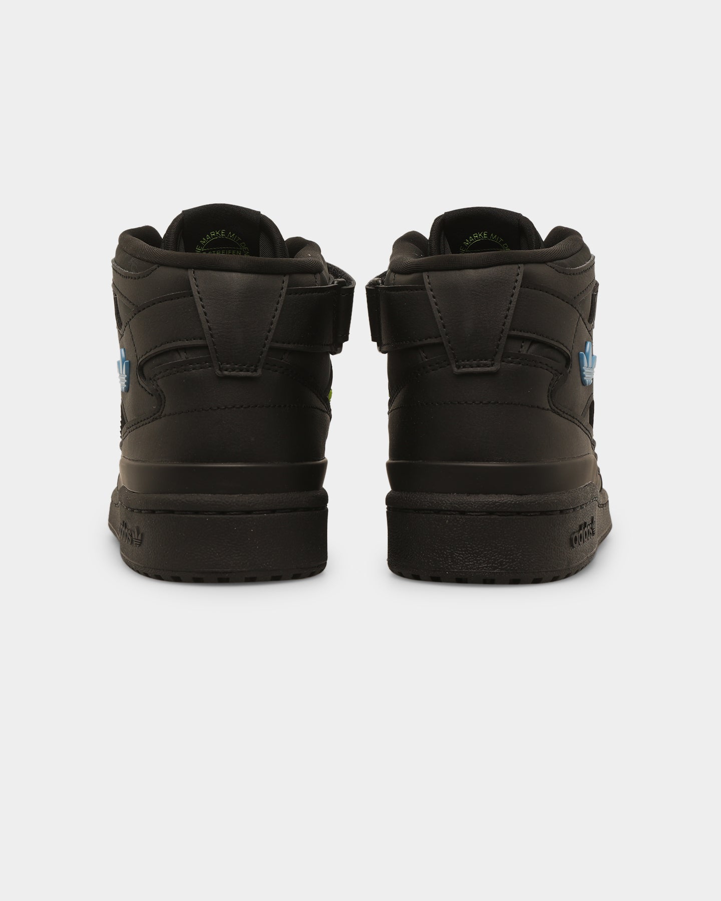 Adidas Kids' Forum Mid J Sneakers - Core Black Basketball Shoes for Boys & Girls - Perfect for School, Sports & Casual Wear