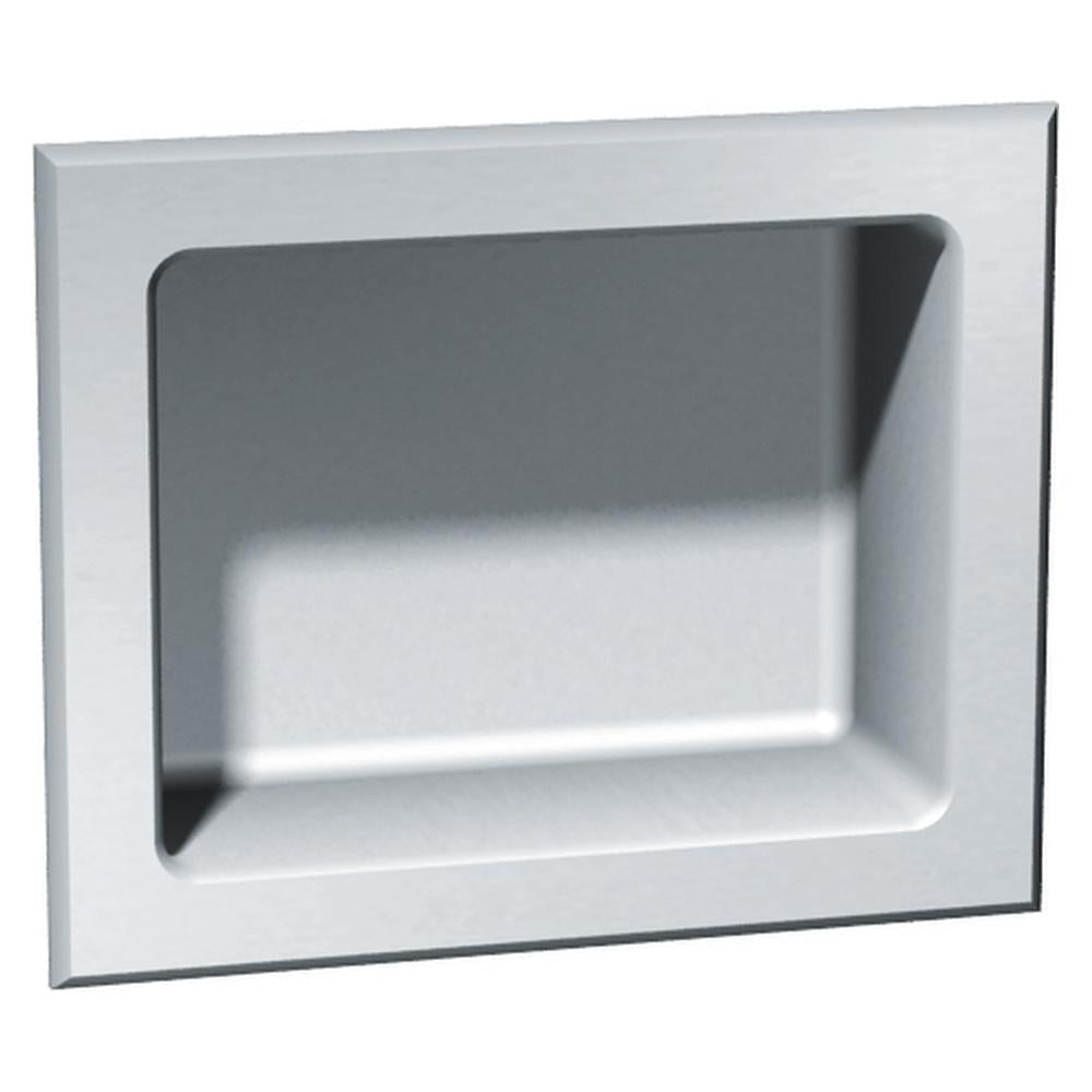 ASI 140 Stainless Steel Recessed Soap Dish - Satin Finish for Bathroom, Kitchen & Shower Organization