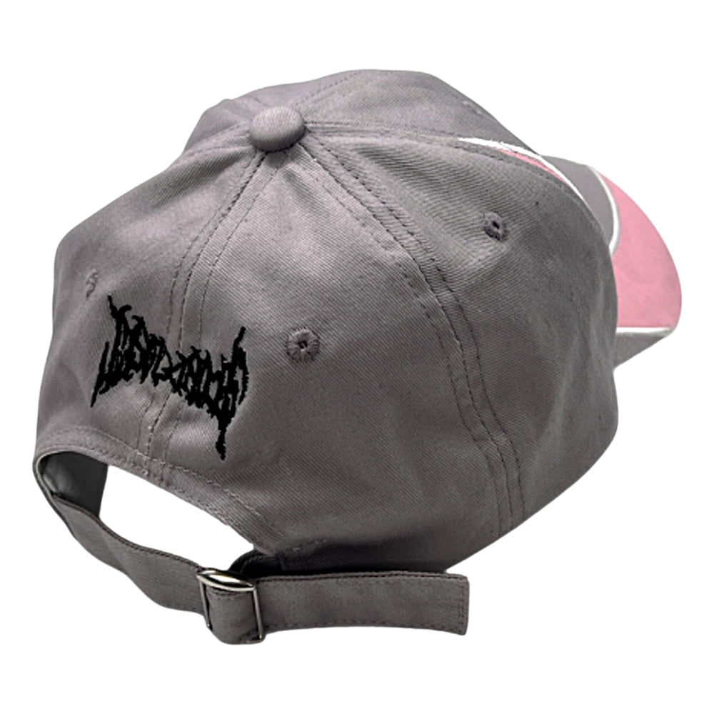 2ND CLOSET S Logo Patchwork Baseball Cap - Grey Unisex Adjustable Dad Hat for Men & Women | Perfect for Outdoor Sports, Casual Streetwear & Fashion Accessories
