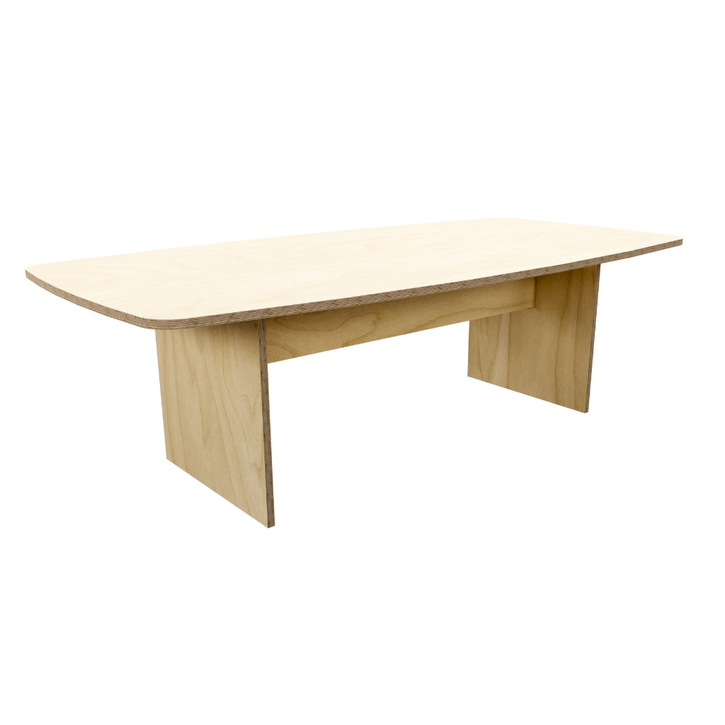Customizable Forme Boardroom Table - Modern Office Conference Table for Executive Meetings & Professional Workspaces