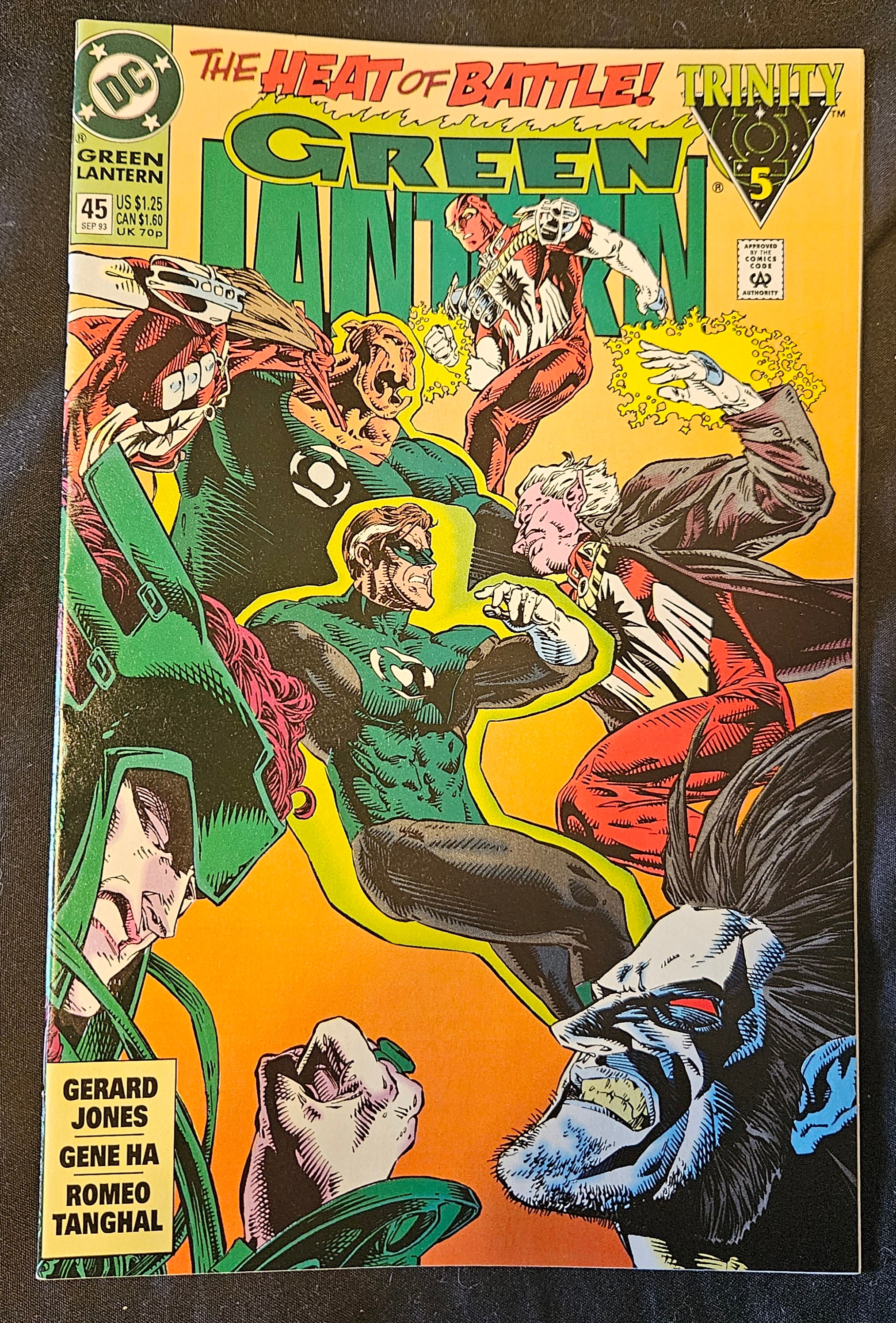Green Lantern #45: The Secret of the Invisible Destroyer | DC Comics | 1994 Issue | Superhero Comic Book for Collectors & Fans | Perfect for Display & Reading