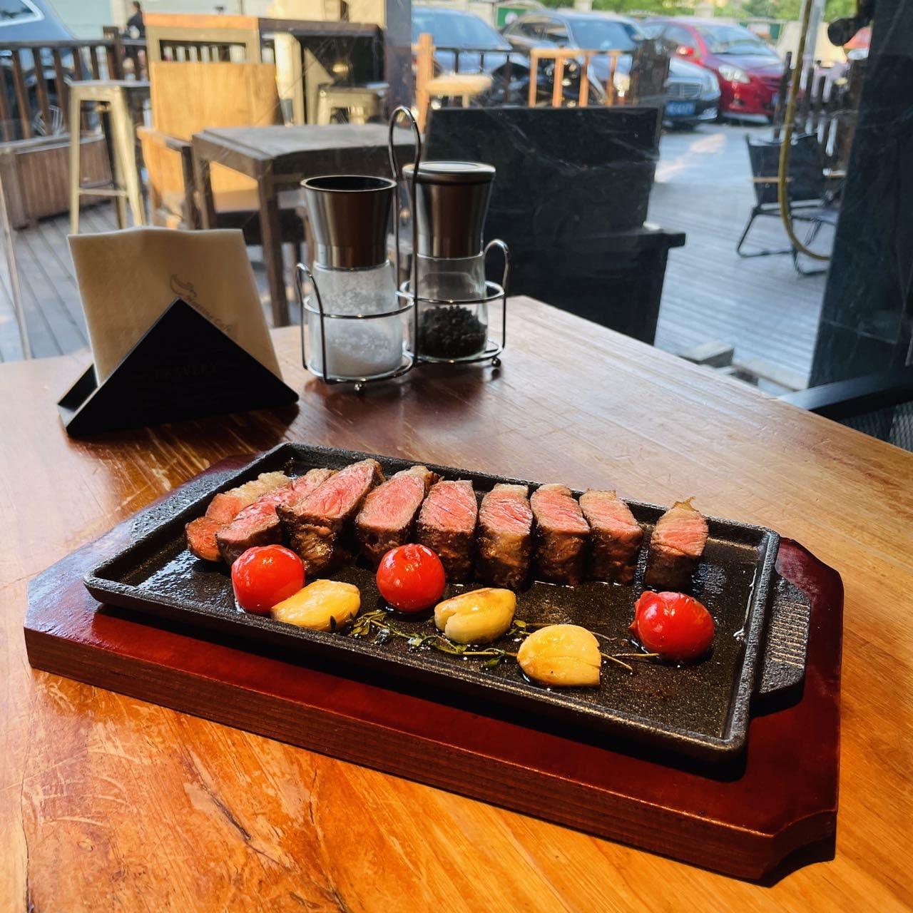 Cast Iron Steak Plate & Grill Pan - 6.7