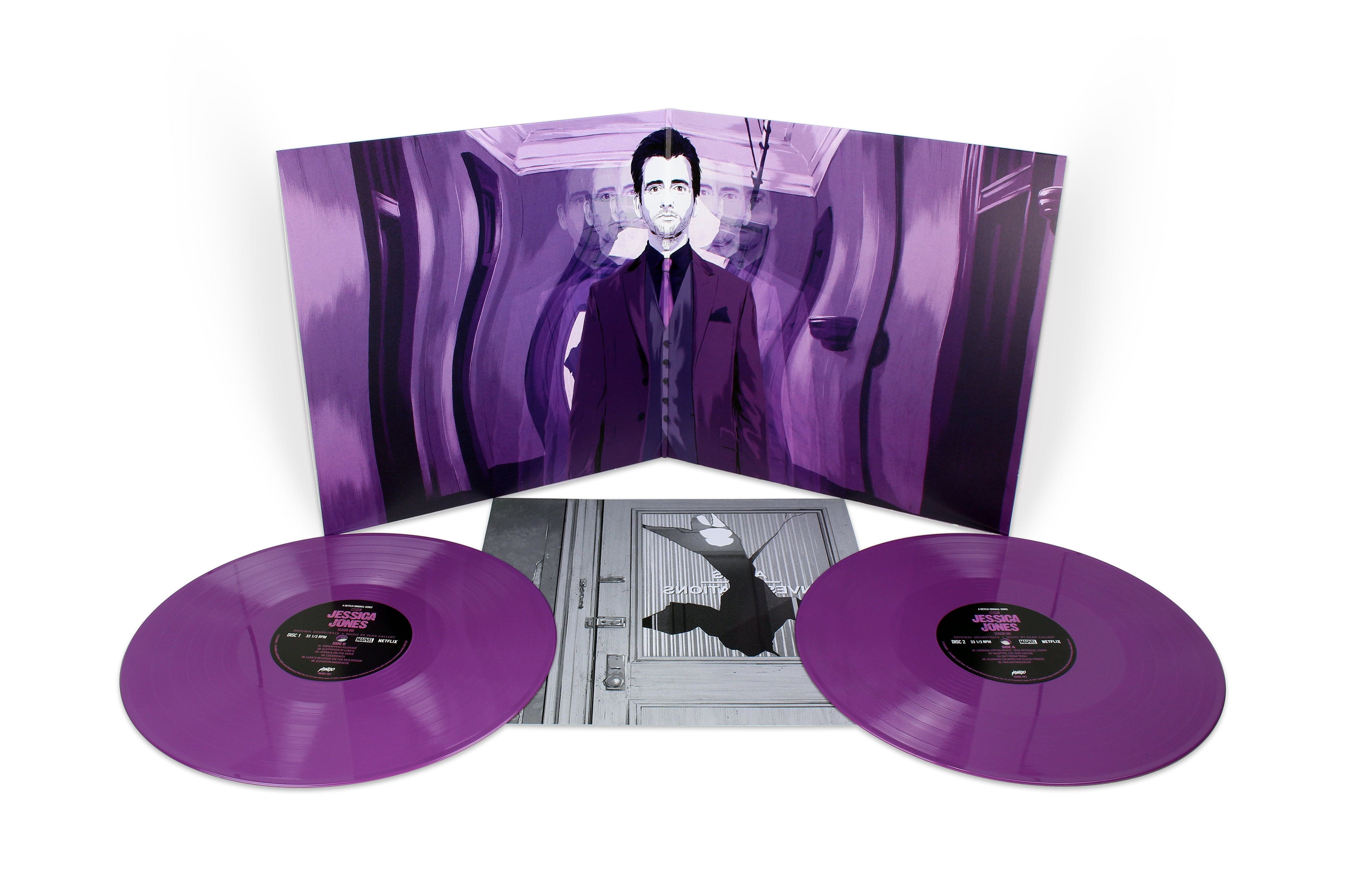 Marvel's Jessica Jones Season 1 Original Soundtrack Vinyl 2XLP - Limited Edition Collectible for Marvel Fans & TV Show Music Lovers (Perfect for Home Listening & Gift Giving)