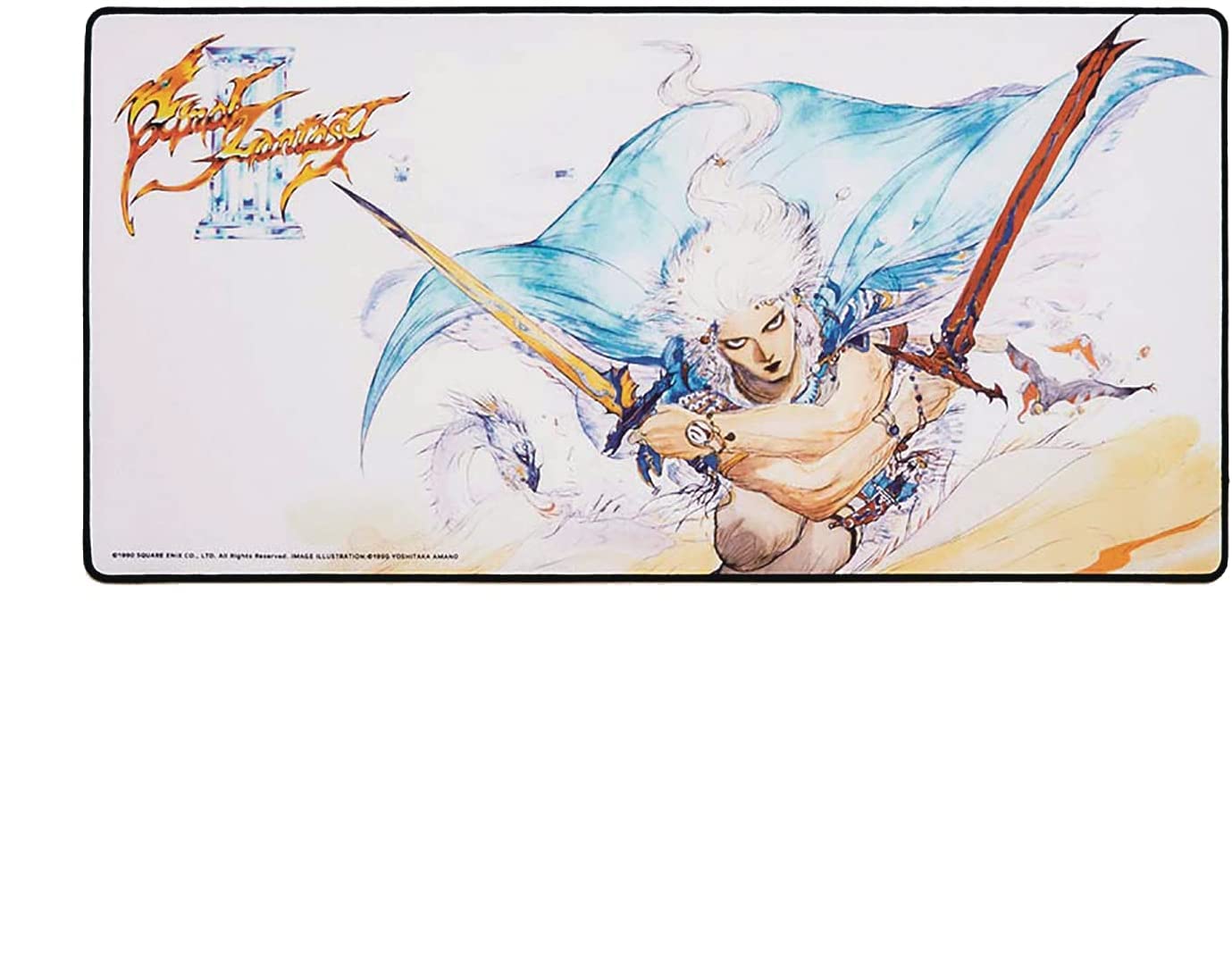 Final Fantasy III Gaming Mouse Pad - Non-Slip Rubber Base, Smooth Polyester Surface for PC & Laptop - Perfect for RPG, MMO & Office Use