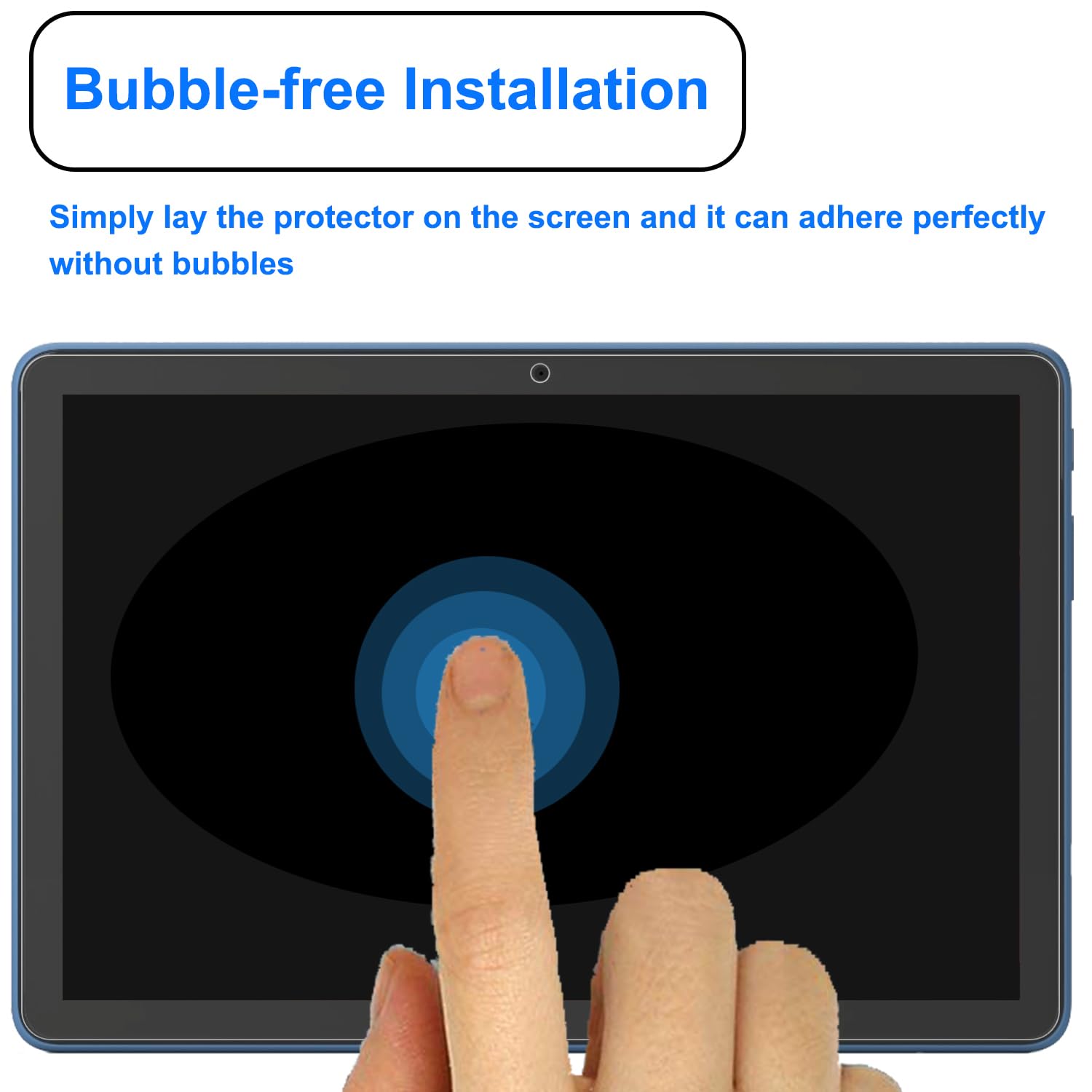 Tempered Glass Screen Protector for 8 Kids Pro 2024 (2 Pack) - Anti-Scratch & Shockproof