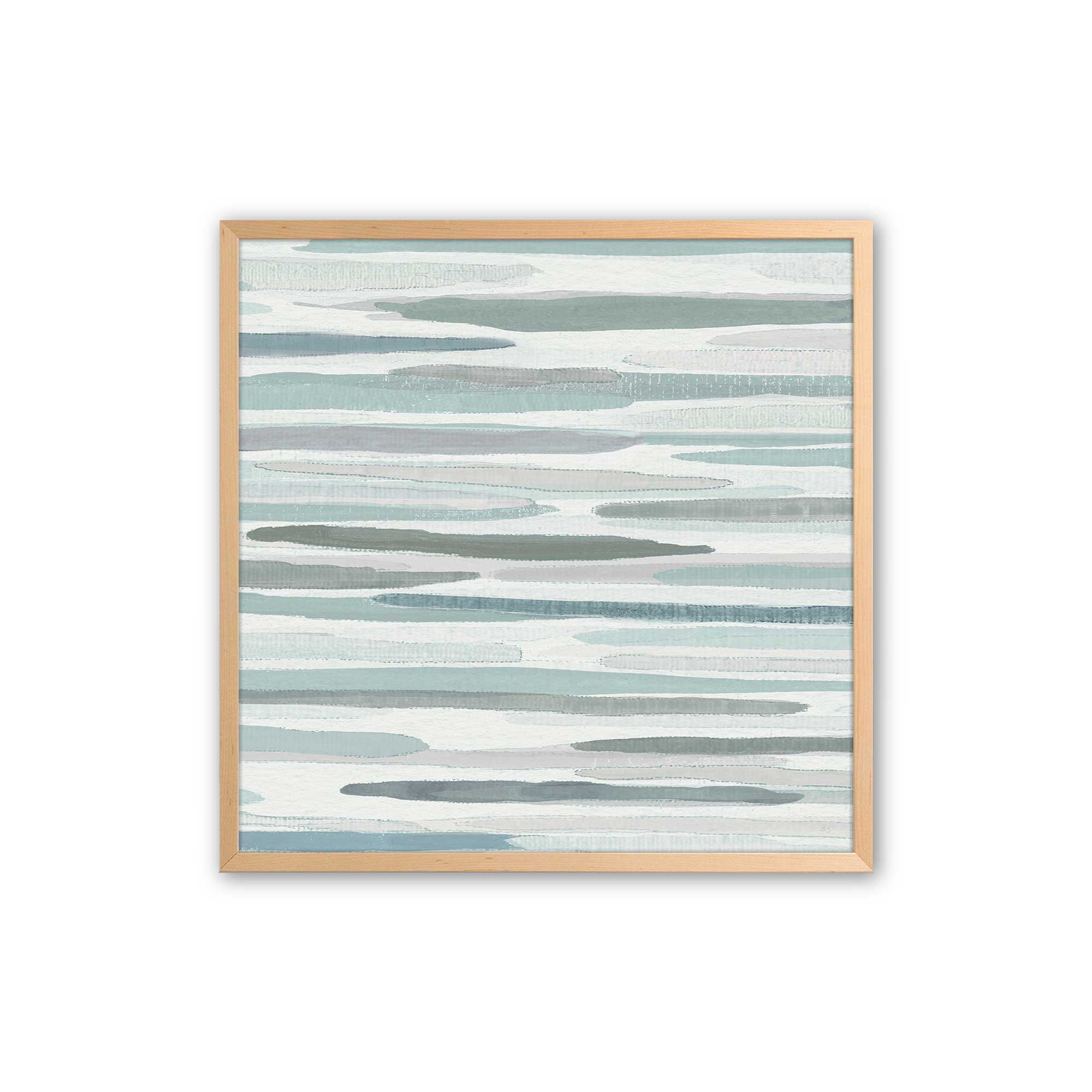 Cresting Calm v2 Print - Ocean Wave Wall Art for Home & Office Decor - Perfect for Living Room, Bedroom, or Meditation Space