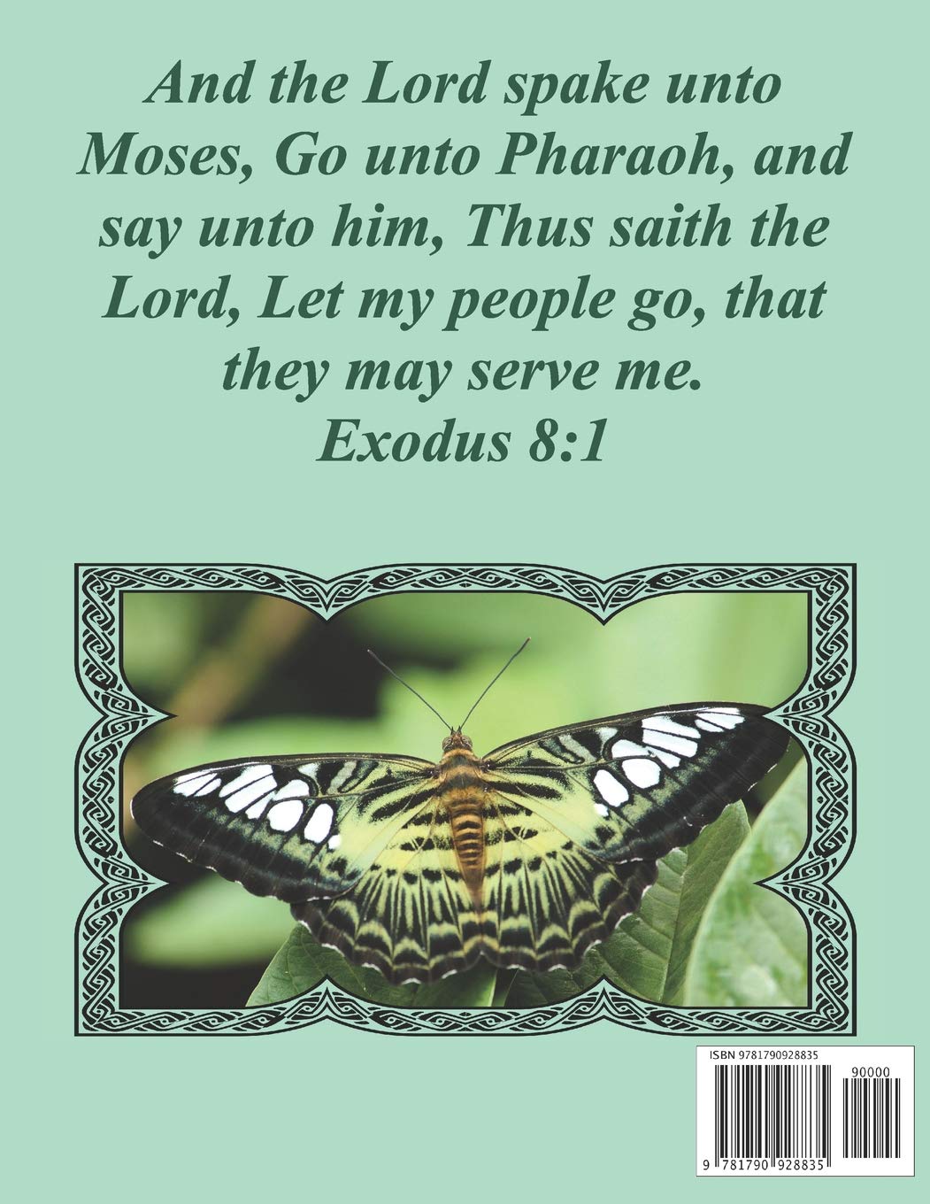 Bible Word Search Puzzles for Adults - Extra Large Print Old Testament Volume 12: Exodus #3 (Jumbo Print Butterfly Edition) - Perfect for Relaxation, Bible Study & Senior Cognitive Exercises