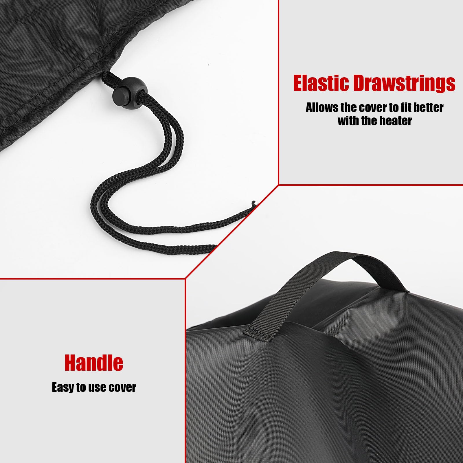 Buddy Heater Cover - Waterproof Indoor/Outdoor Propane Heater Storage Case for Patio, Garage & Camping Use