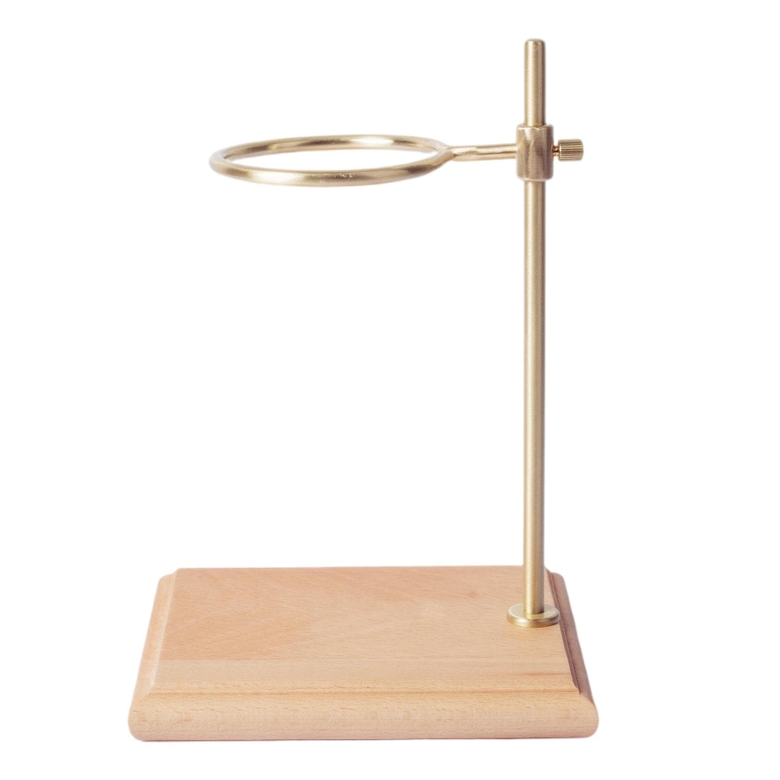 Premium Beech Wood Manual Coffee Dripper Stand - Barista-Grade Coffee Filter Holder for Pour Over Brewing | Perfect for Coffee Shops, Home Kitchens & Specialty Cafés | Enhance Your Pour Over Coffee Experience