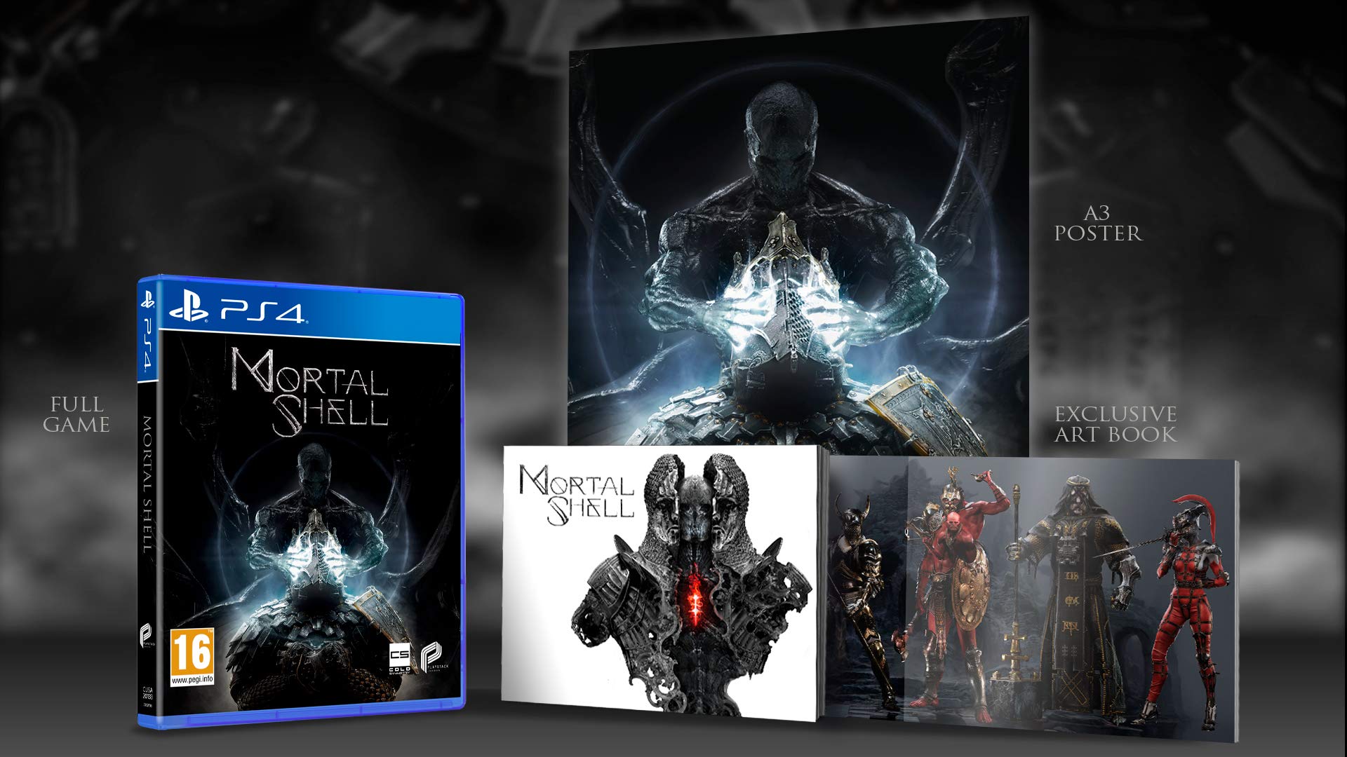 Mortal Shell - PS4 Game | Action RPG Adventure | Dark Fantasy Combat | Perfect for Hardcore Gamers & Souls-Like Fans