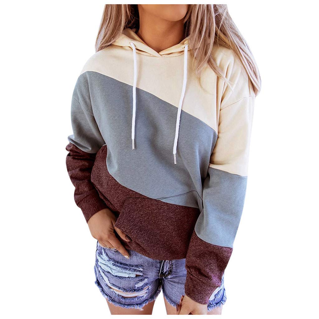 Women's Casual Tie-Dye Printed Hoodie - Loose Fit Long Sleeve Pullover Sweatshirt for Everyday Wear, Street Style & Cozy Loungewear