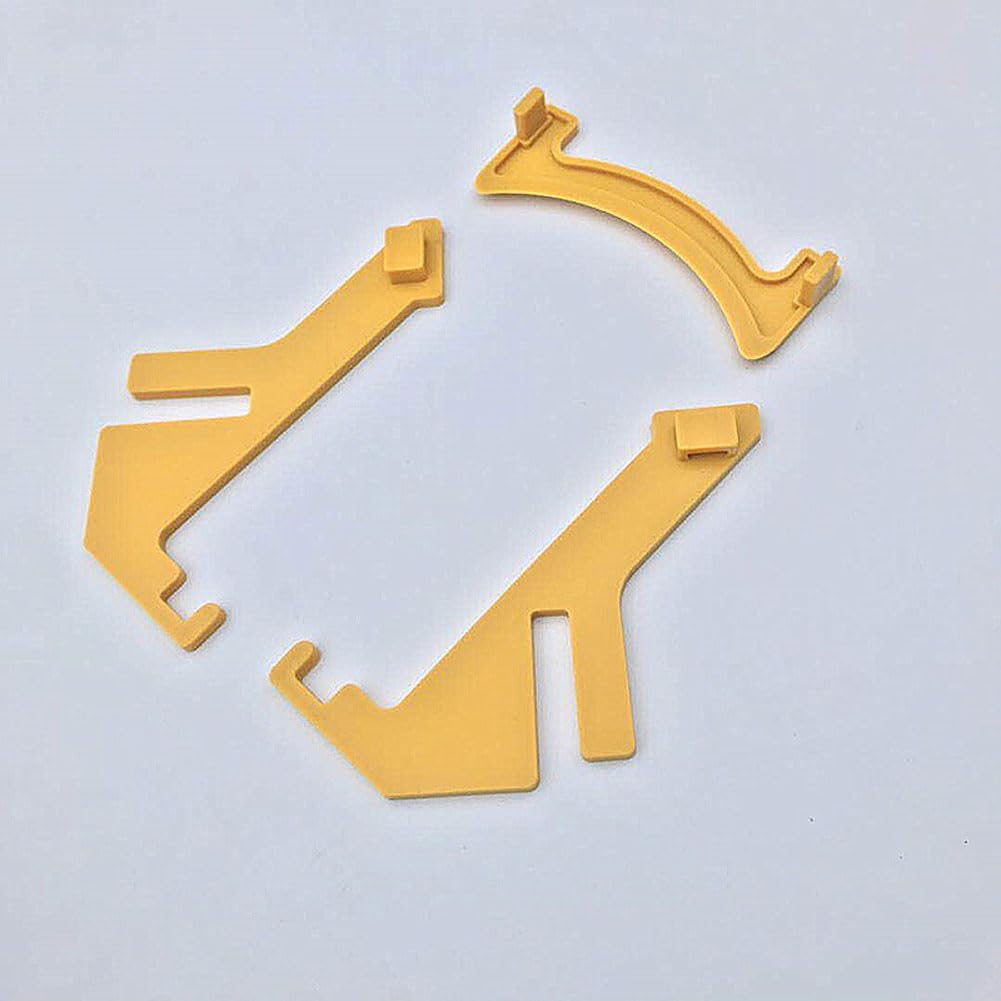 Bee Hive Frame Holder - Plastic Beekeeping Tool for Honey Extraction, Yellow