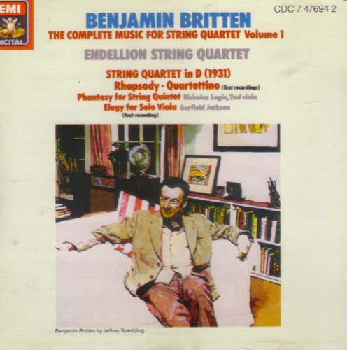 Benjamin Britten: The Complete Music for String Quartet, Volume 1 | Classical String Quartet Collection | Perfect for Concert Performances & Music Study