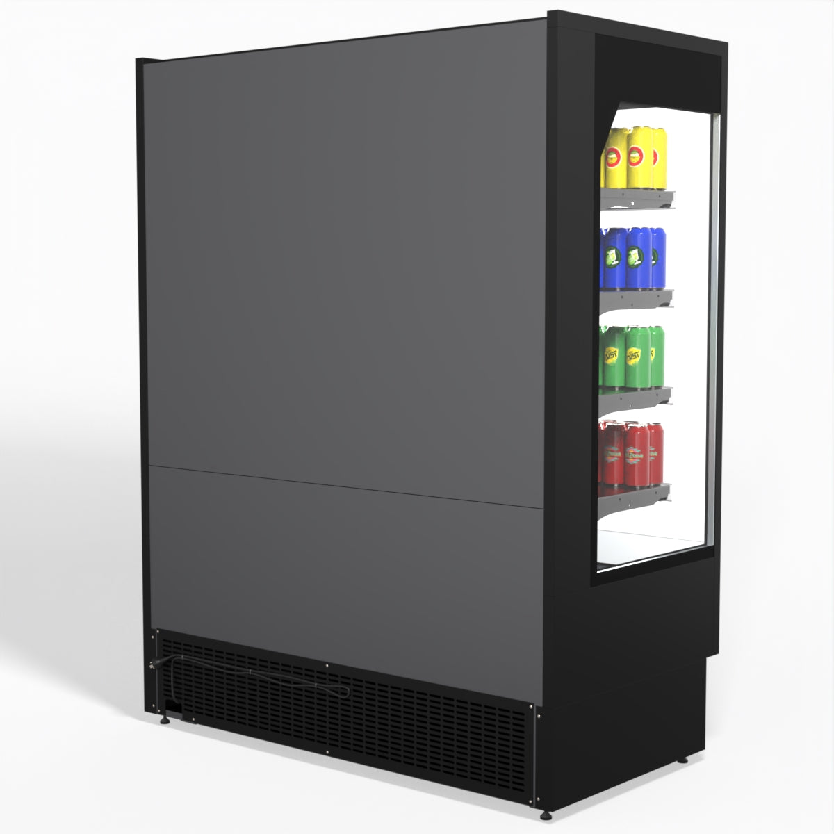 AG 1524mm Commercial Open Multi-Deck Display Refrigerator for Supermarkets - Ideal for Grocery Stores, Convenience Stores & Retail Food Display