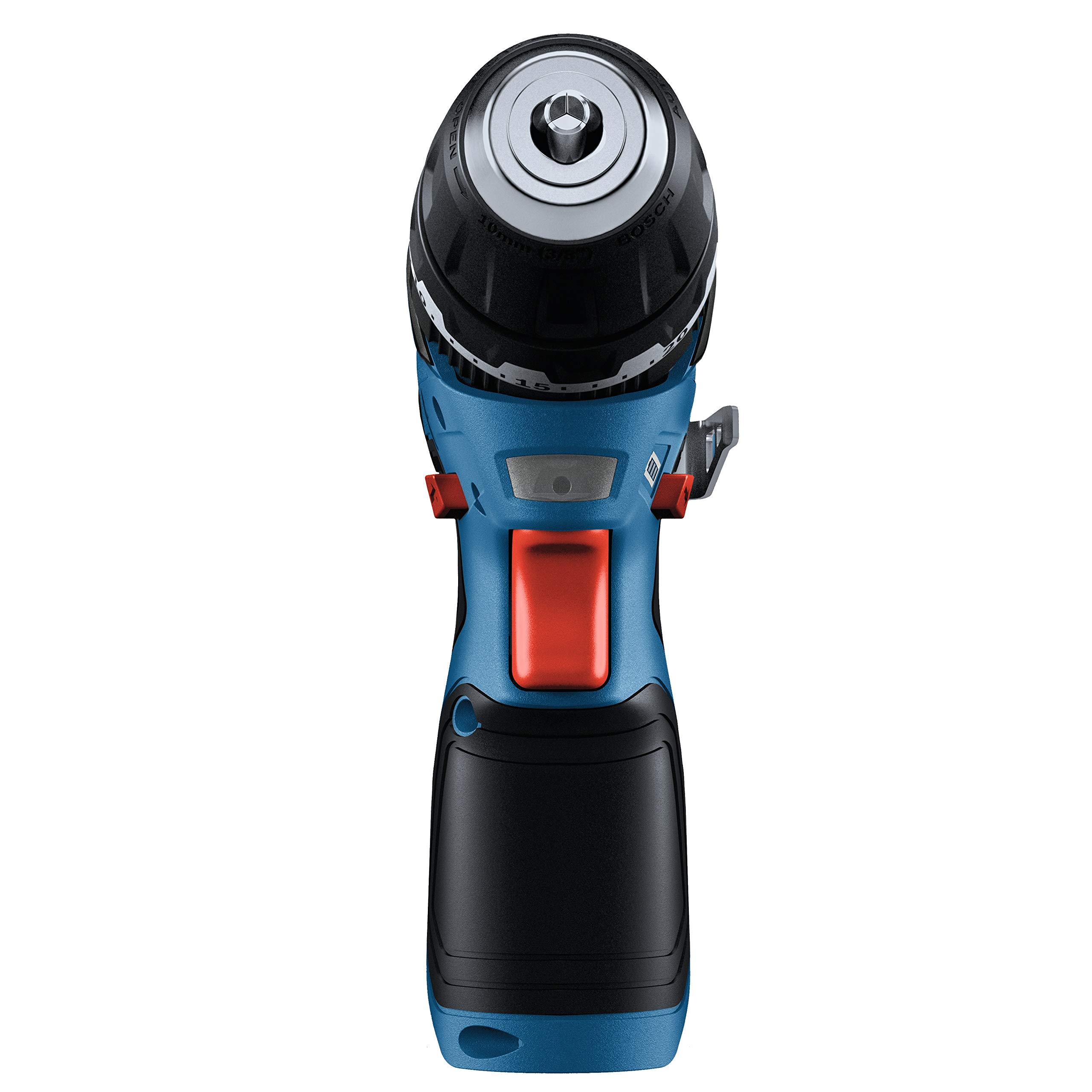 Bosch GSB12V-300N 12V Max Brushless 3/8 Inch Hammer Drill/Driver (Bare Tool) - Professional Cordless Power Tool for DIY Projects, Home Repairs & Construction Work