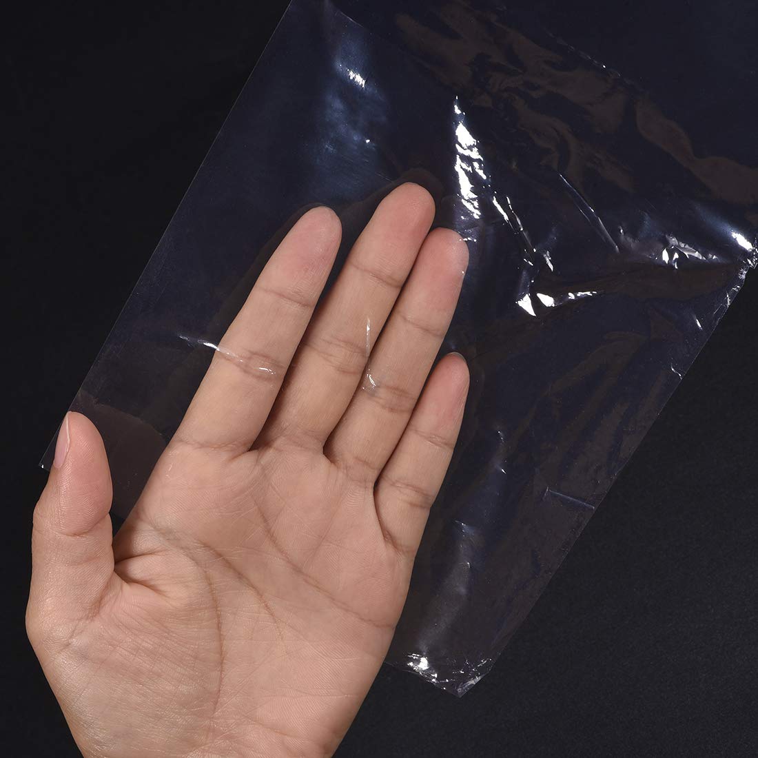 uxcell PVC Heat Shrink Bags 12x9 inch - 100pcs Shrinkable Wrapping Packaging for Industrial Use | Perfect for Food Packaging, Crafts & Electronics Protection