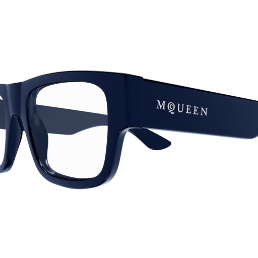 Alexander McQueen AM0511O Designer Eyeglasses for Men & Women - Stylish & Durable Frames for Everyday Wear & Fashion Accessories