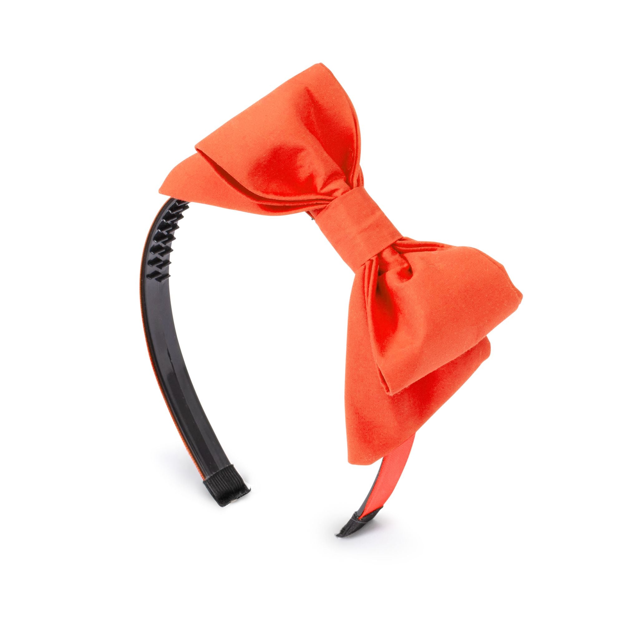 Elegant Orange Headband Bow by The Bow Next Door - Perfect for Women's Fashion, Hair Accessories, and Special Occasions