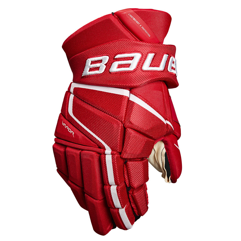 Bauer Vapor 3X Pro Senior Ice Hockey Gloves - Premium Protection for Hockey Players - Perfect for Games, Practices & Competitive Play