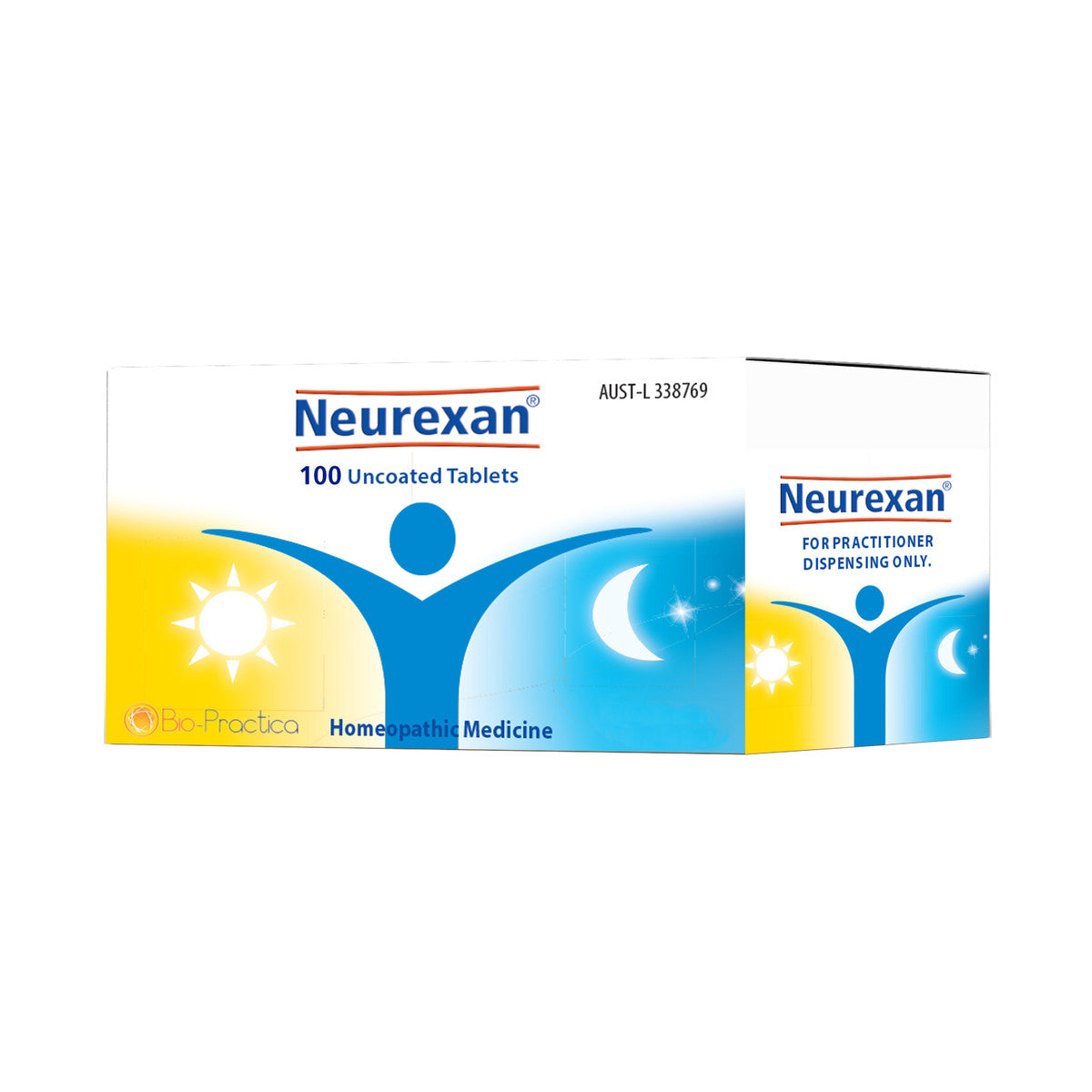 Bio Practica Neurexan Natural Sleep Aid & Stress Relief - Calming Herbal Supplement for Relaxation, Anxiety Relief & Better Sleep - Perfect for Nighttime Use, Travel & Daily Stress Management
