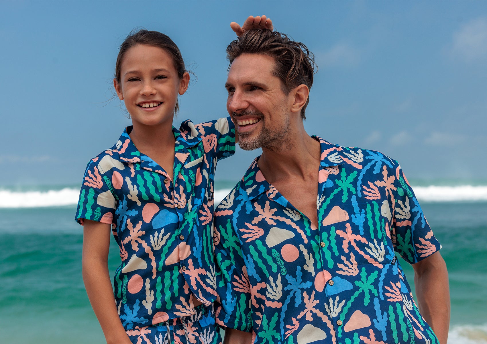 Palm Springs Kids Shirt - Cute & Comfortable Cotton T-Shirts for Boys & Girls - Perfect for Vacation, Family Trips & Summer Outfits