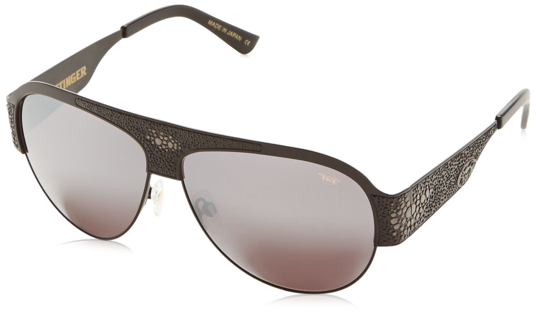 Black Flys Fly Stinger Rectangular Sunglasses for Men & Women - UV Protection Polarized Aviator Shades - Perfect for Driving, Beach & Outdoor Activities