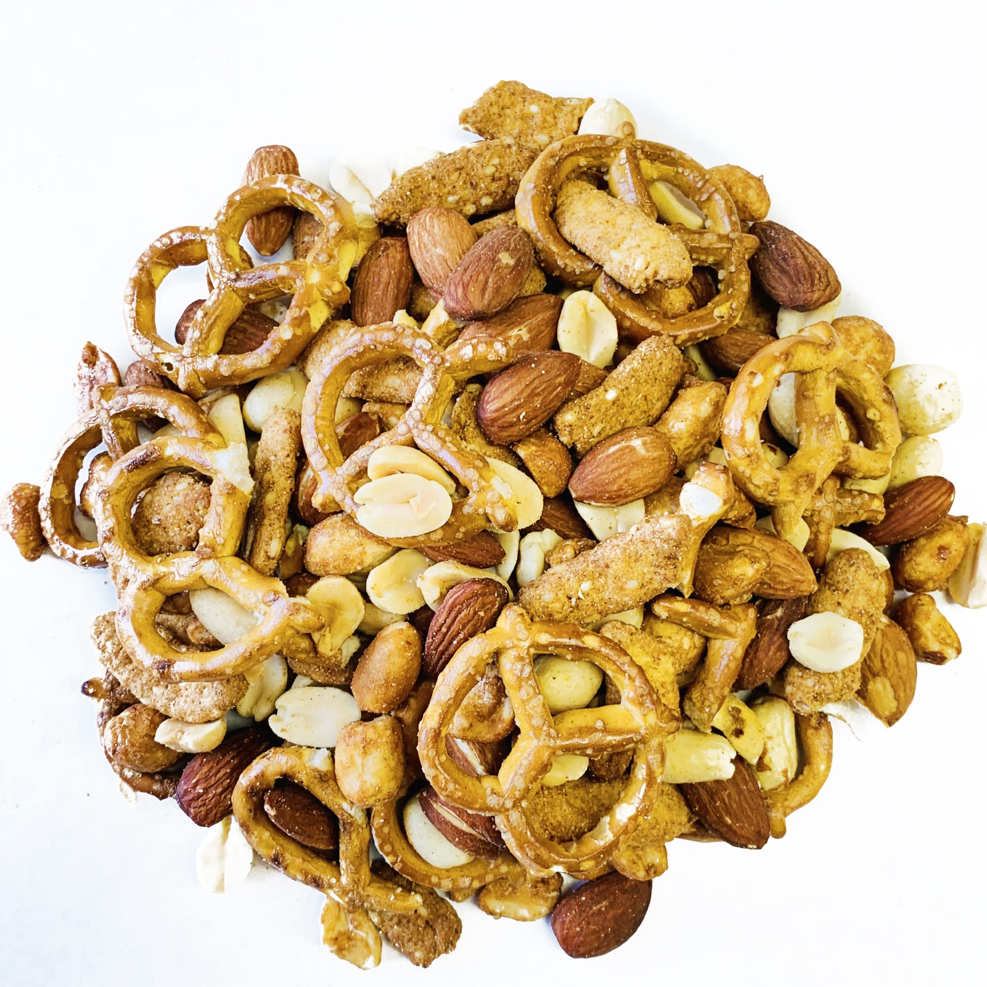 NY SPICE SHOP Premium Smoky Party Trail Mix with Mixed Nuts & Dried Fruits - Healthy Snack for Adults & Kids - 1lb Resealable Bag - Perfect for Hiking, Office Snacks & Road Trips