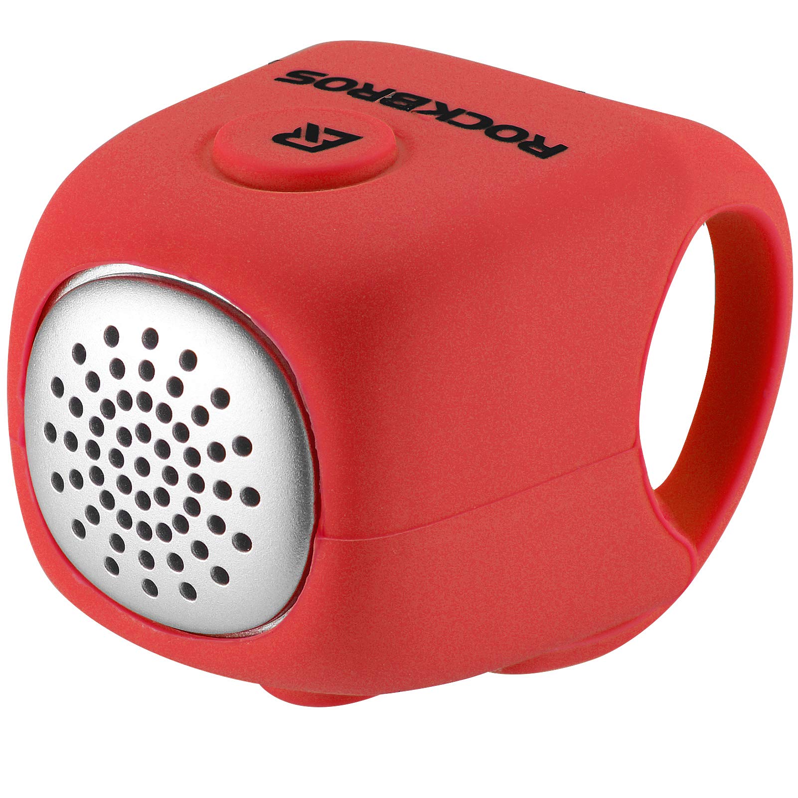 ROCKBROS 90 dB Electric Bike Horn - Loud Electronic Bicycle Bell for Adults & Kids - Perfect for Urban Commuting, Mountain Biking & Road Safety