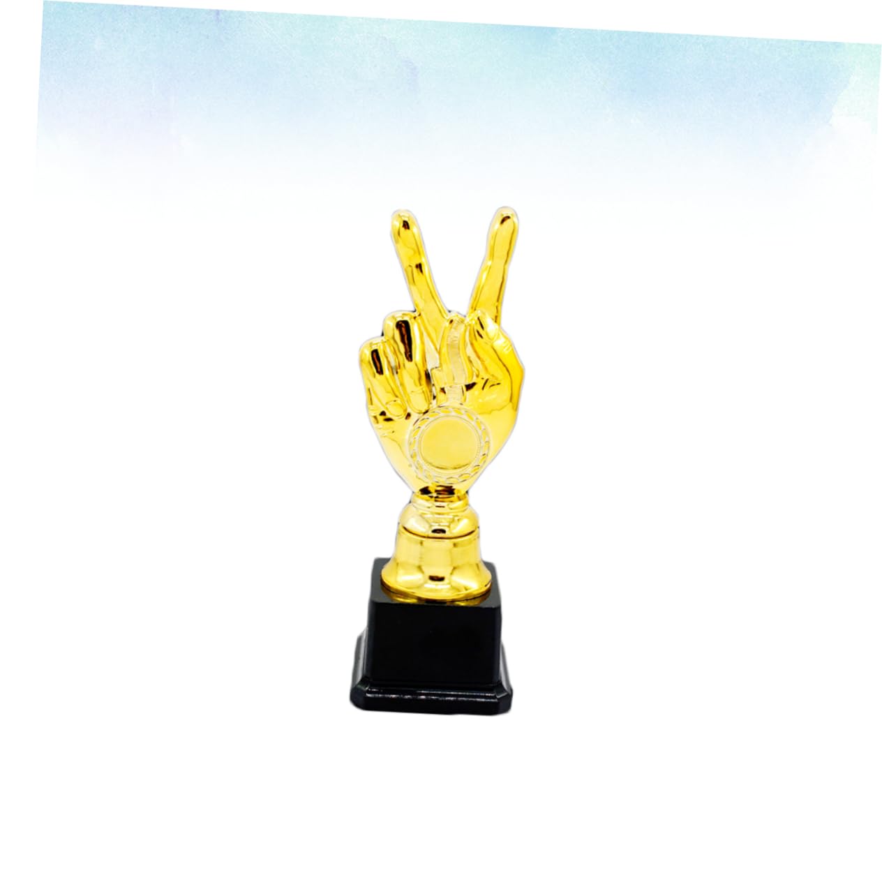 3-Pack MUSISALY Golden Award Trophies for Kids - Mini Reusable Winner Trophies for Sports, School Competitions & Birthday Party Prizes