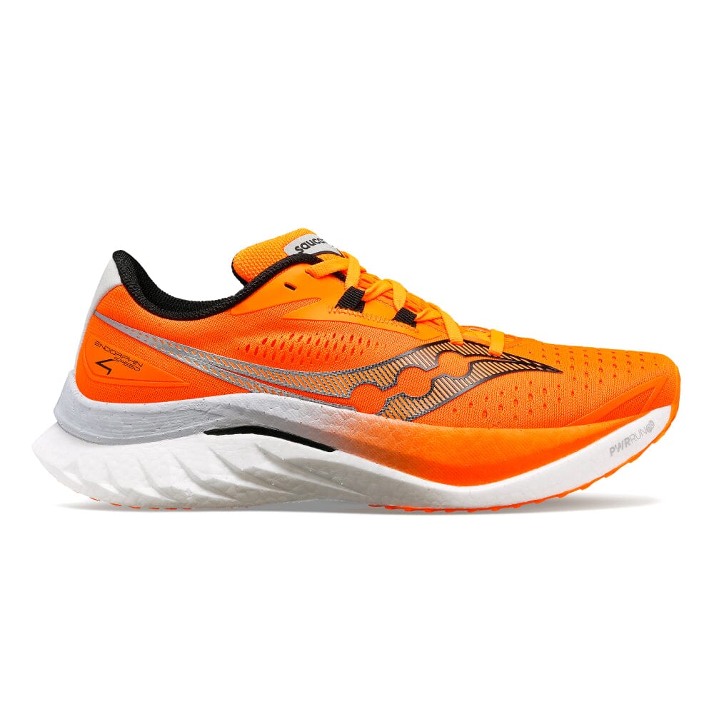 Saucony Men's Endorphin Speed 4 Running Shoes - Lightweight Cushioned for Marathon Training & Road Racing - Perfect for Long Distance Running & High-Impact Workouts