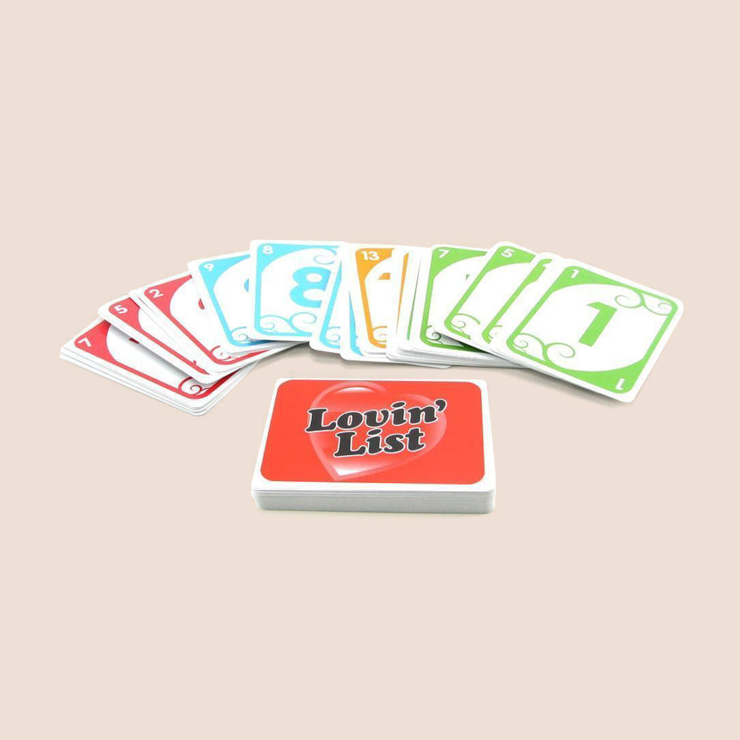 CalExotics A Little Lovin' Adult Card Game for Couples - Fun & Romantic Date Night Activity for Valentine's Day, Anniversaries or Spicing Up Relationships