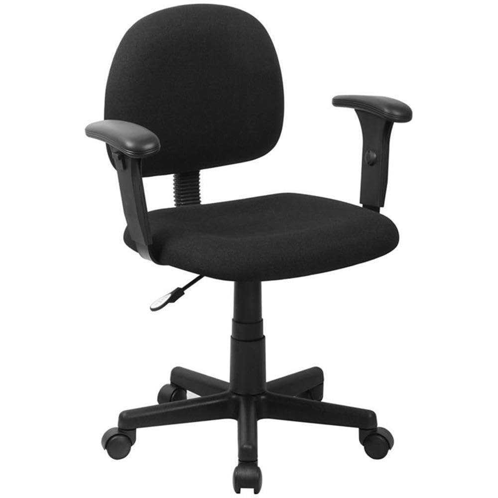 UrbanPro Ergonomic Office Chair - Black Mesh Back Support with Adjustable Height & Lumbar Support - Perfect for Home Office, Gaming & Workspace Comfort